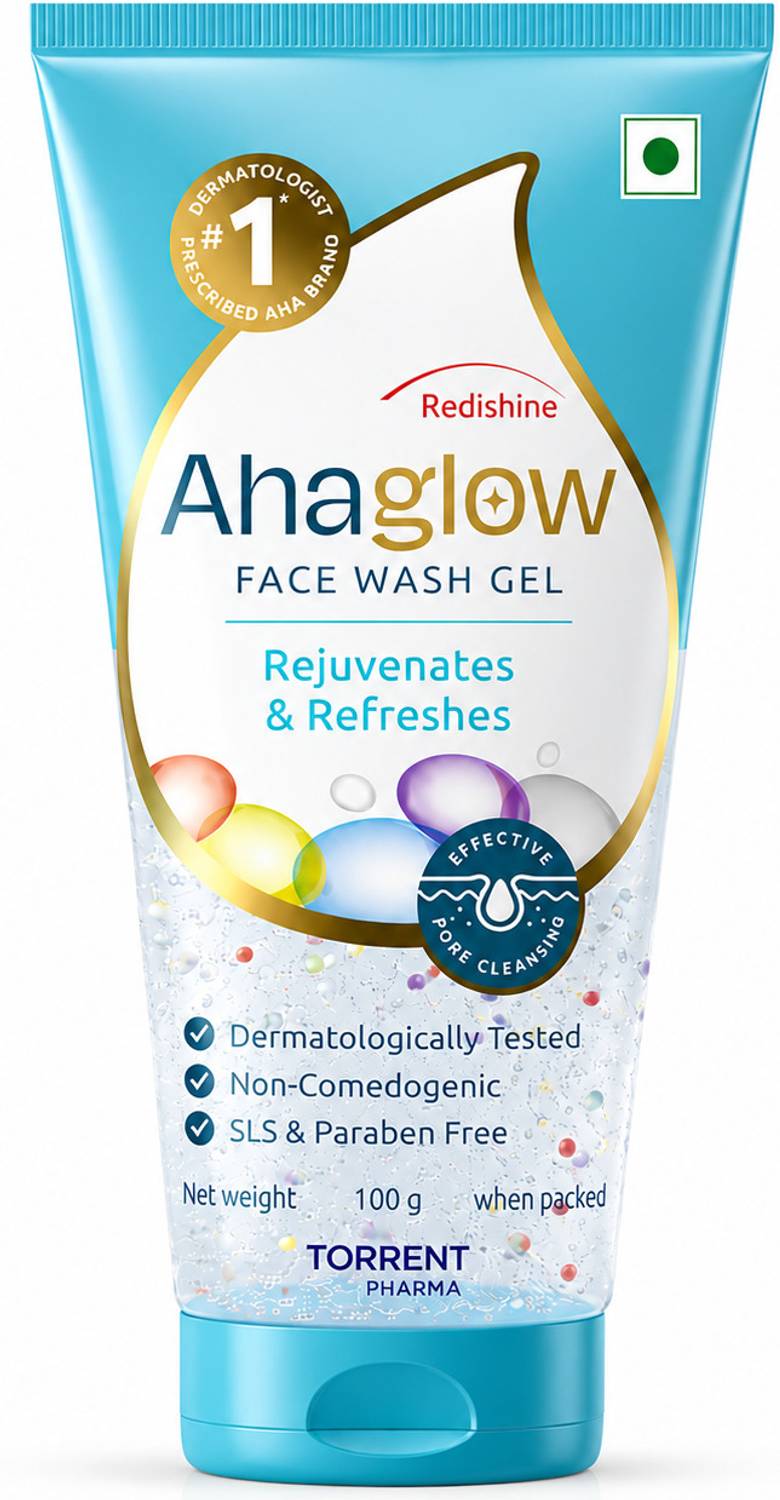 Redishine Ahaglow Advanced Gel Face Wash 100 g