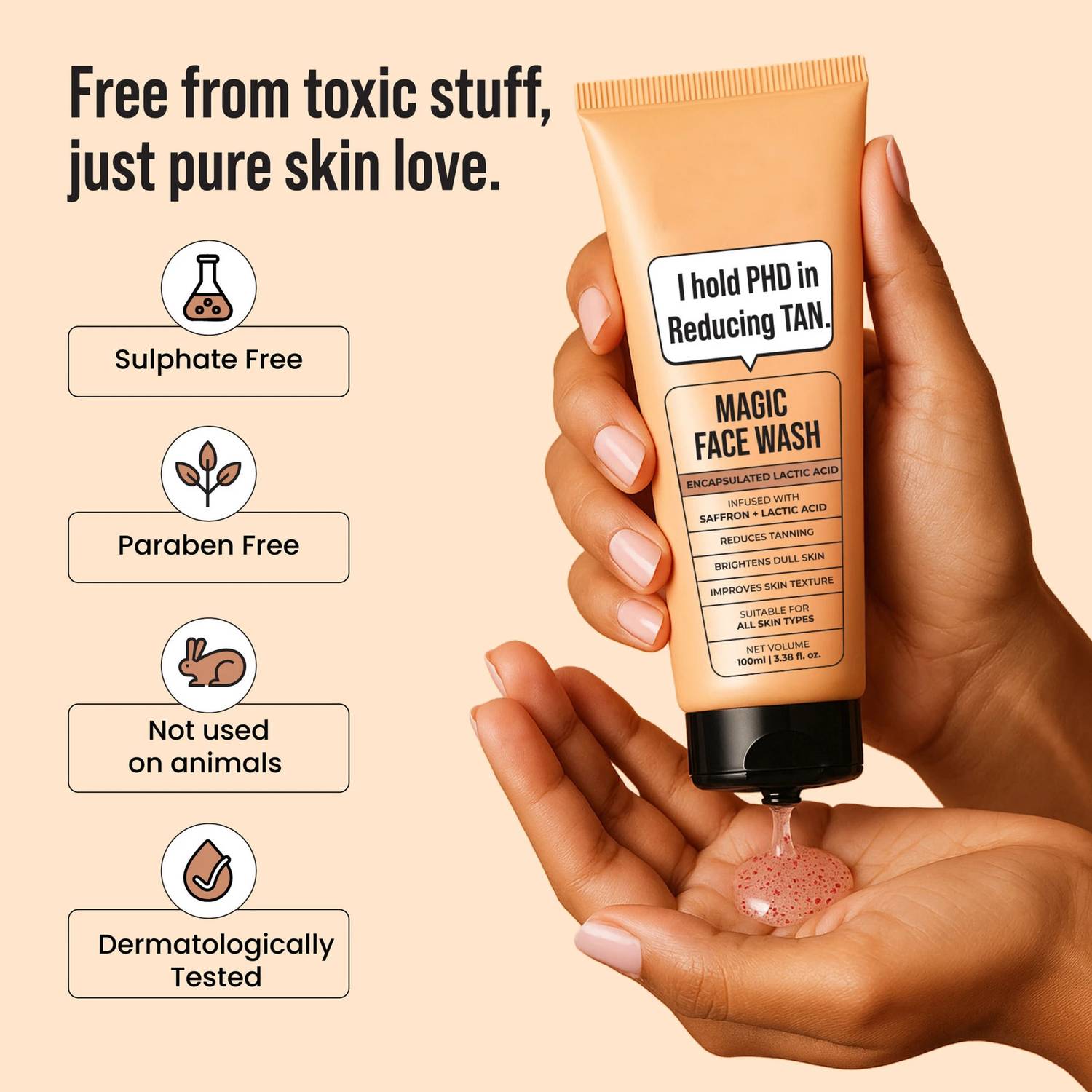 SUBHMUN Magic Face Wash 3 Pack Pack of 3 - Image 2