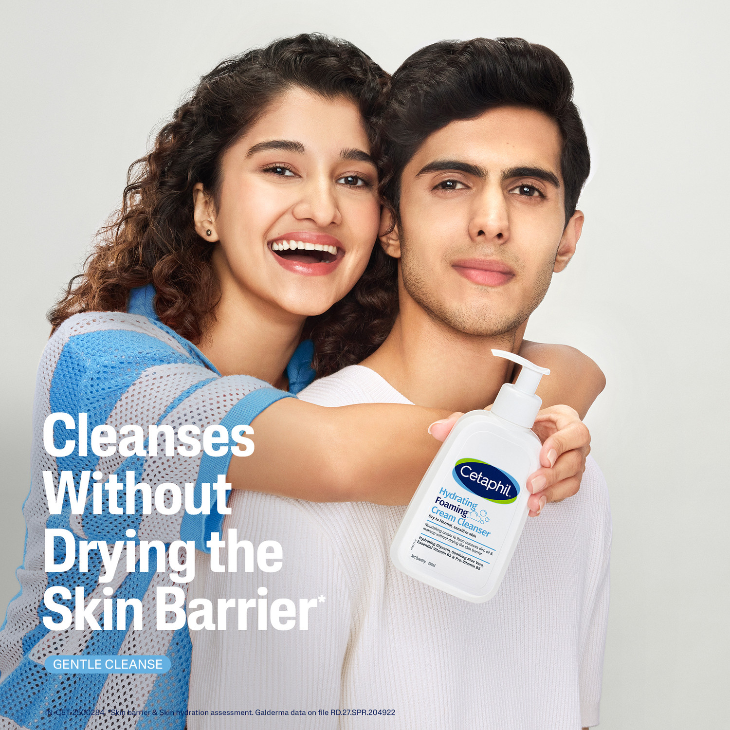 Image of Cetaphil Hydrating Foaming Cream Cleanser Face Wash