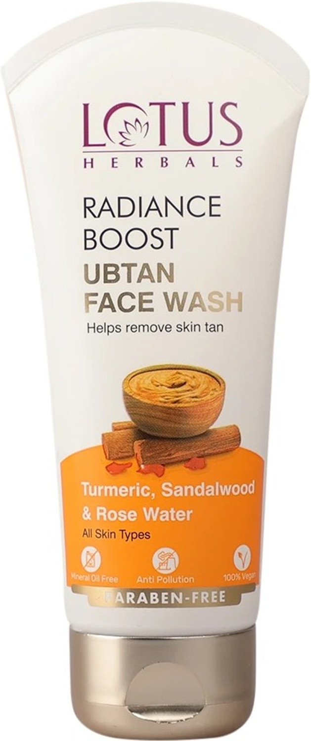 Image of LOTUS HERBALS Radiance Boost Ubtan |Glowing Skin|Reducing Dark Spots Face Wash