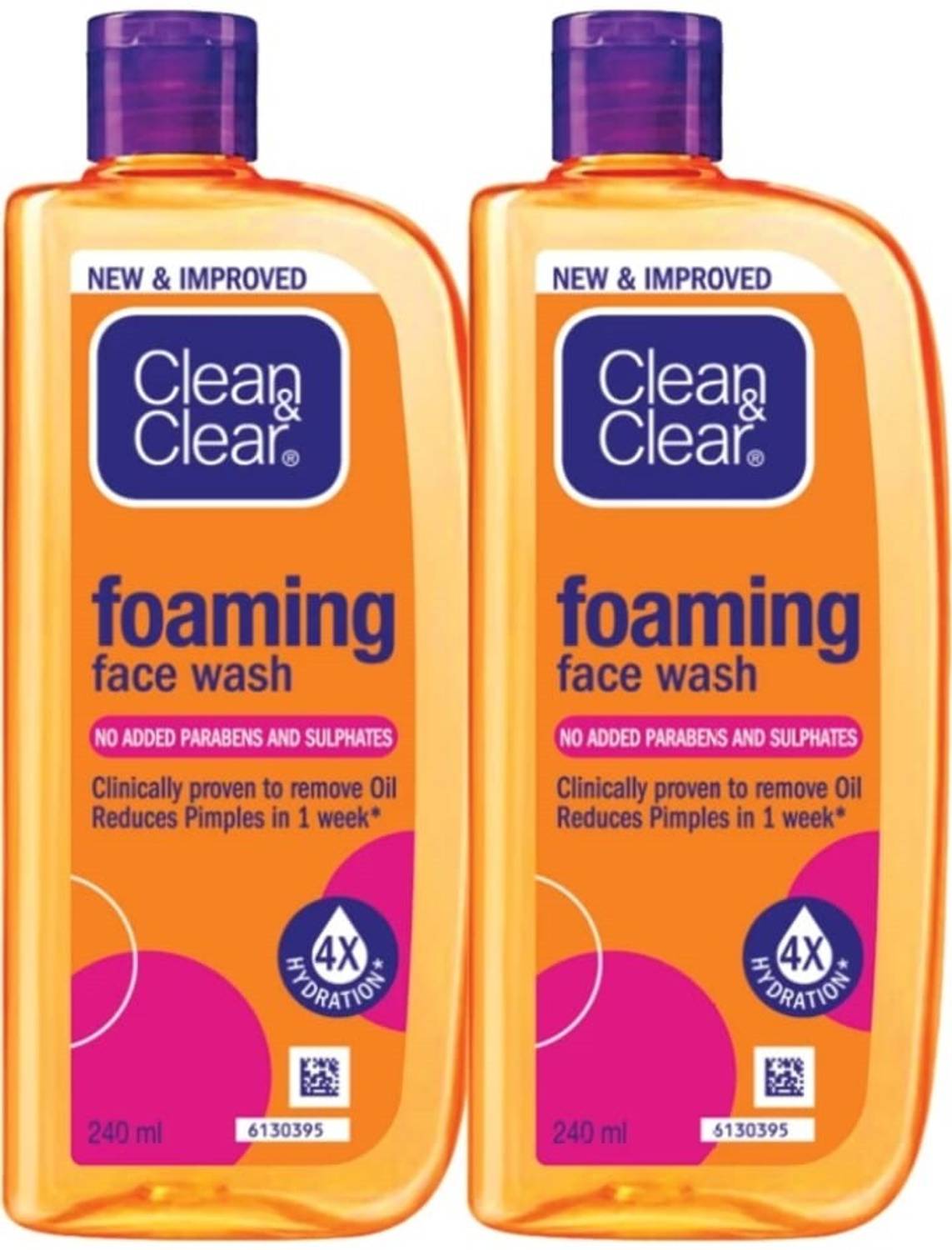 Clean & Clear Foaming Face wash Clinically proven Pimple & Acn
