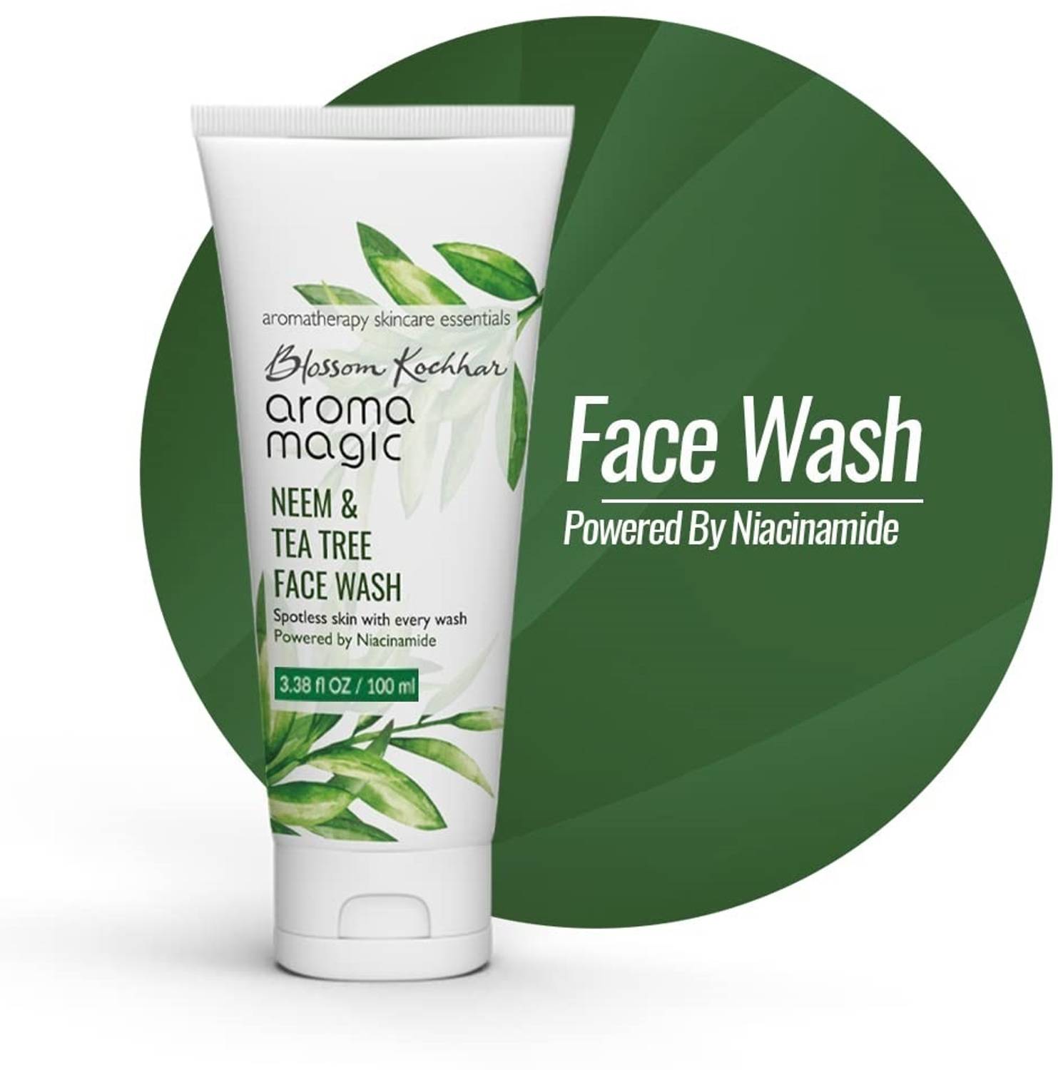 Aroma Magic Neem & Tea Tree Face Wash Pack of 2 · 100 g (200 g total) - Image 2