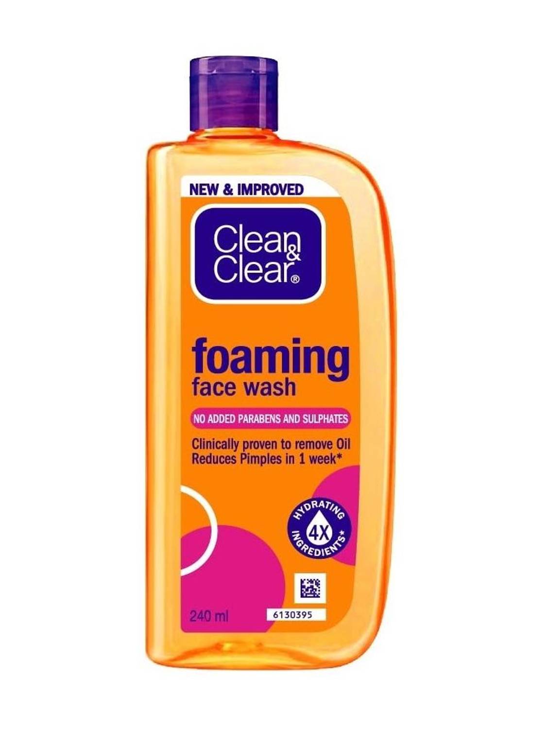 Clean and Clear Oil Free Foaming Face Wash