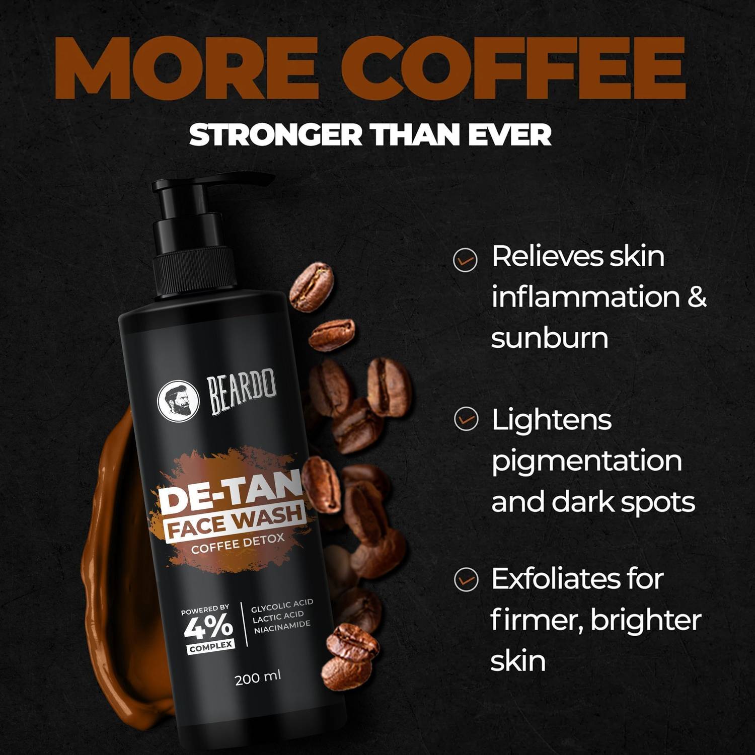 BEARDO De-Tan Face Wash 5 L - Image 3