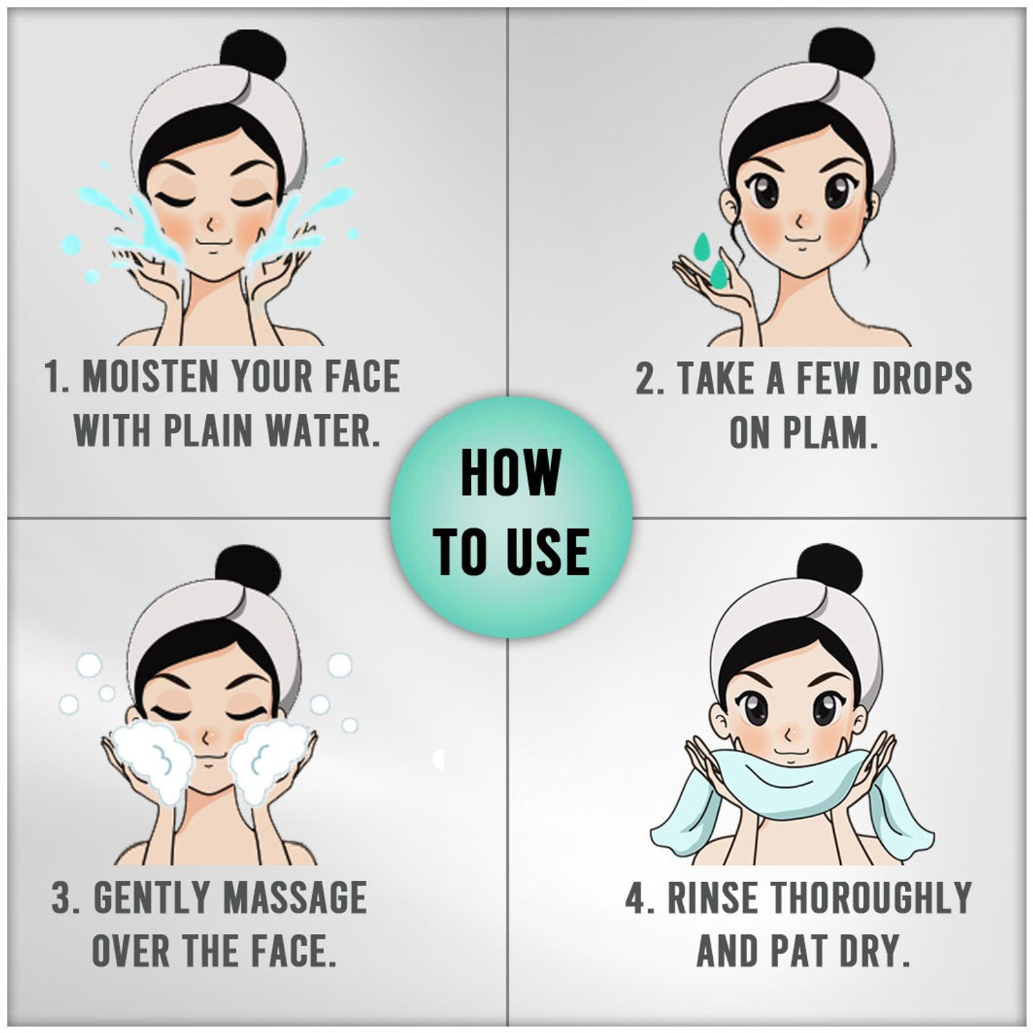 Image of Vedic Line Charcoal Disinfecting Reduce Acne & Impurities For Clear skin, Face Wash