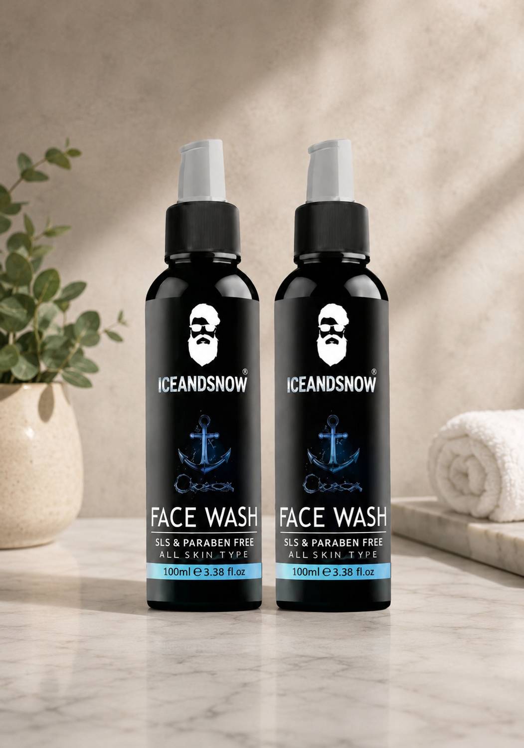 Iceandsnow Deep Ocean Skin Defense Face Wash