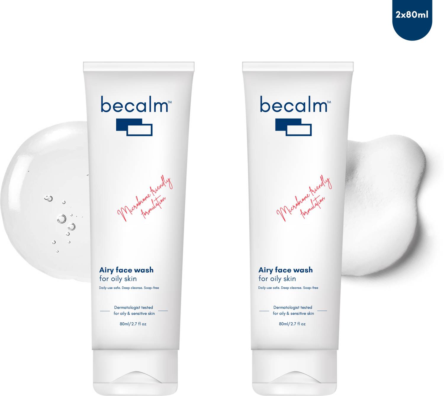 Becalm Airy Face Wash for Oily Skin 160 ml