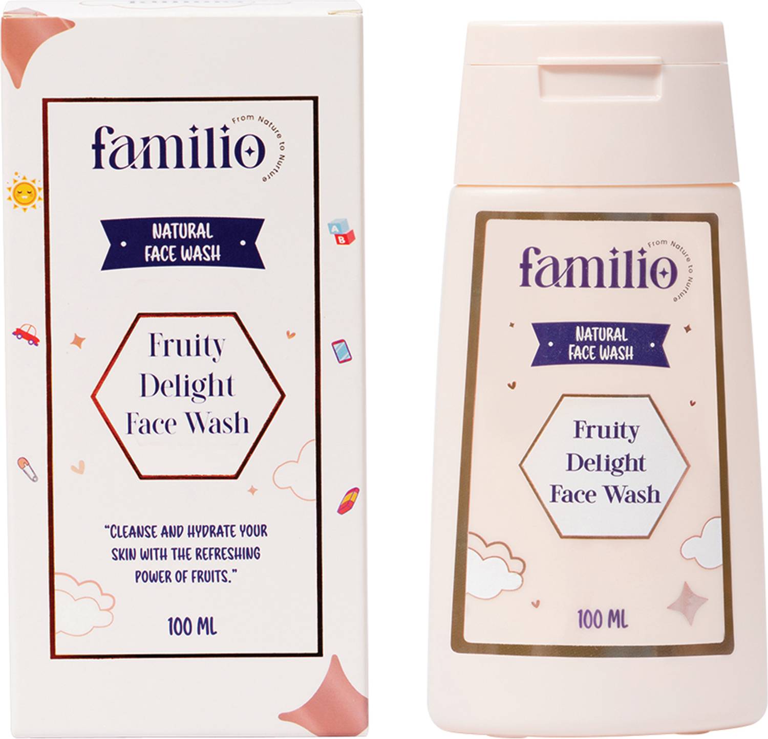 FAMILIO Fruity Delight Face Wash (100 ml)
