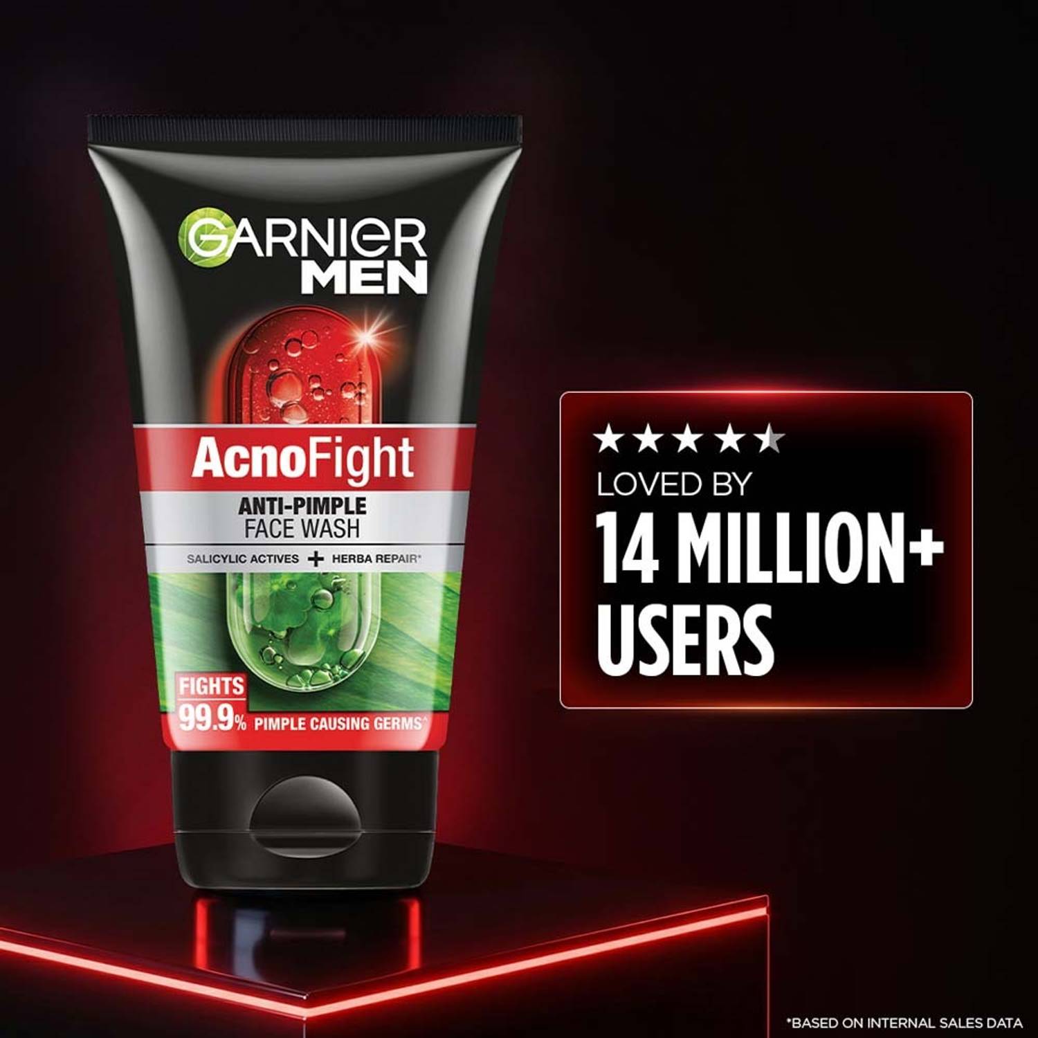Garnier Men Acno Fight Anti-Pimple Face Wash - Image 5