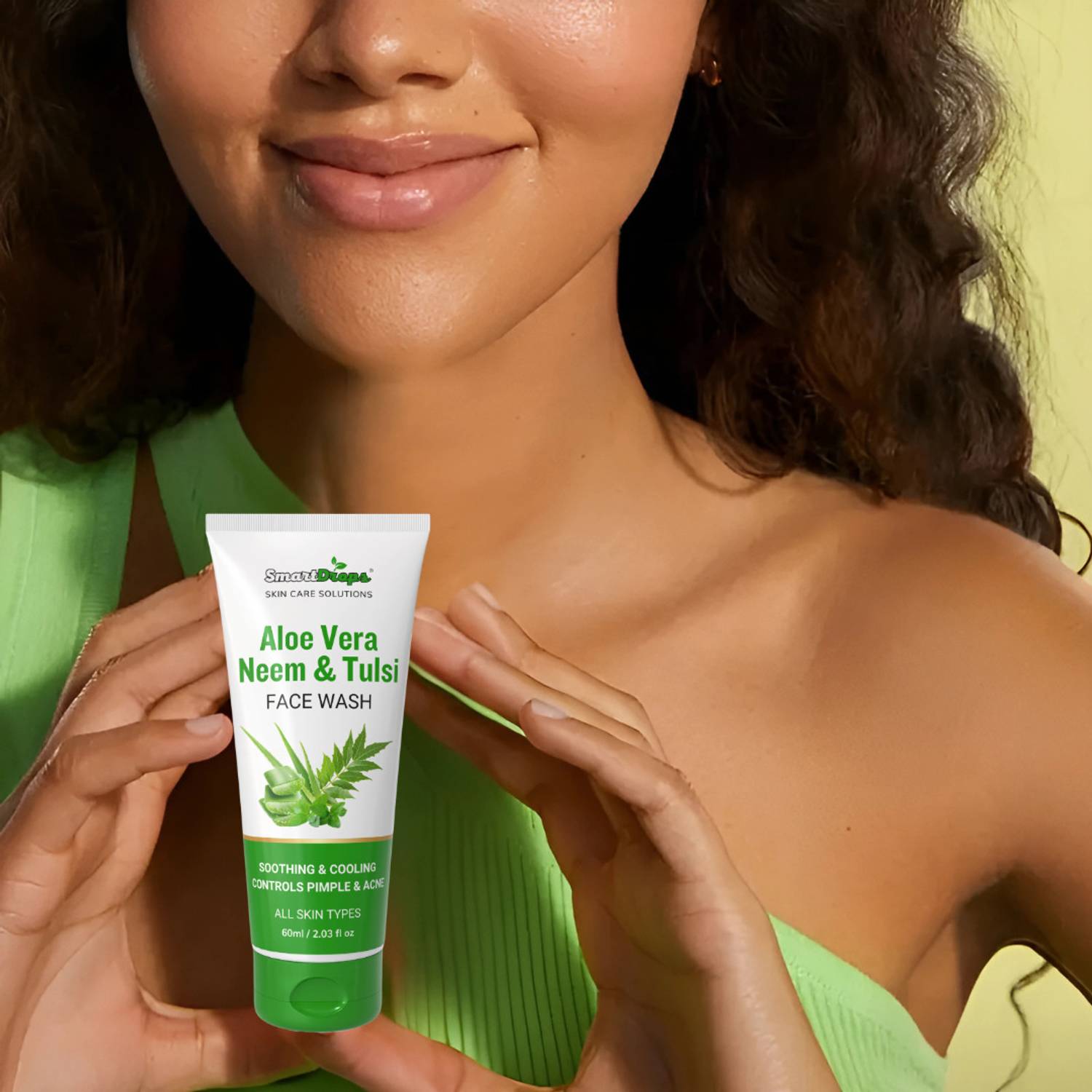 smartdrops Aloe Vera Facewash For Skin Whitening - Image 3