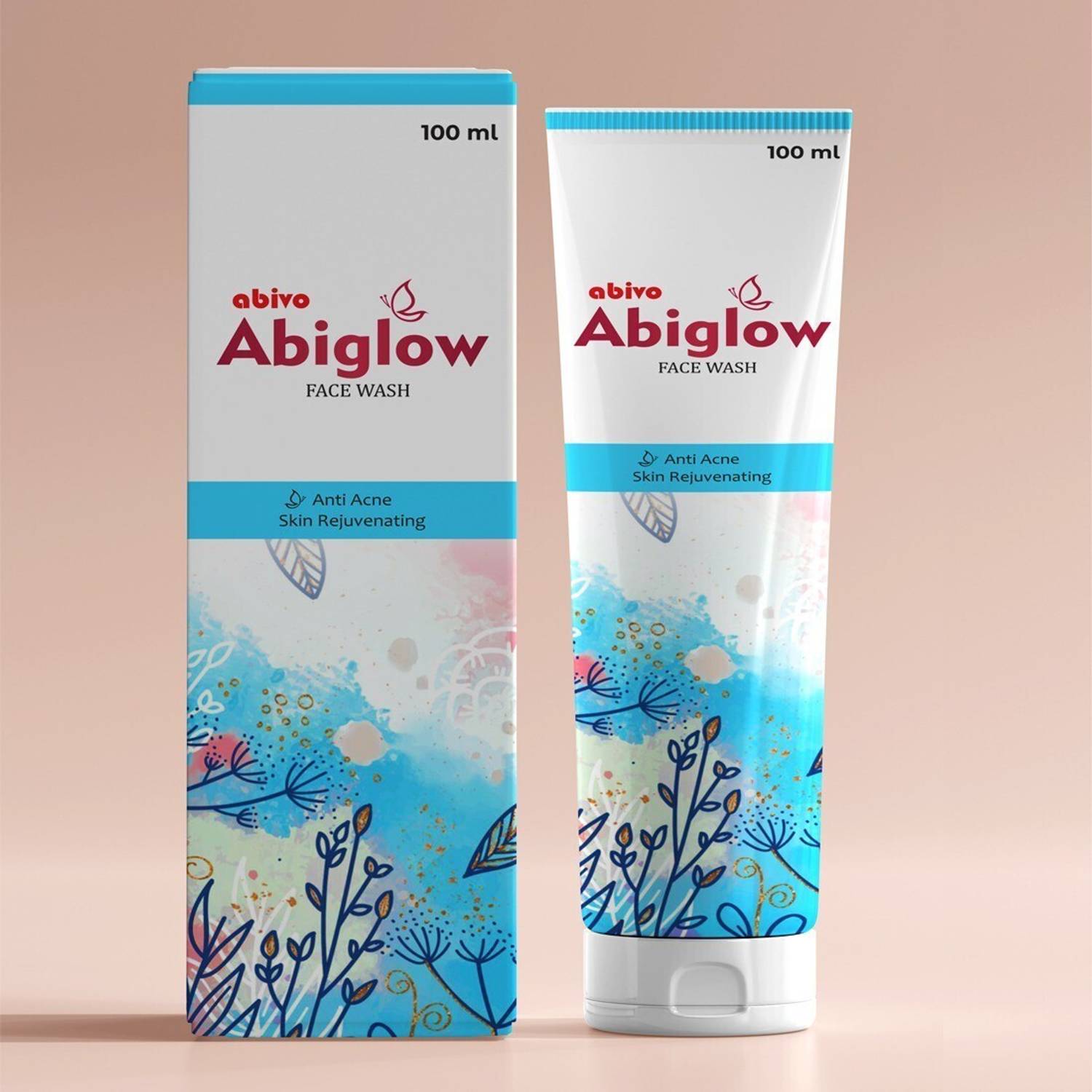 abivo Abiglow Refreshin facewash | For all Skin Types| Face Wash