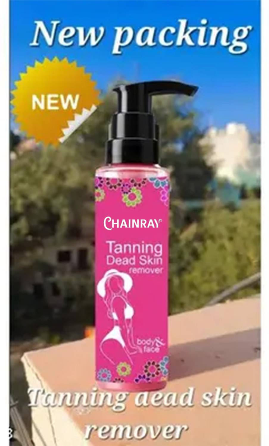CHAINRAY 100% Natural Actives Lightening Skin Brightening Exfoliating Polishing Glowing Moisturizing Face Wash