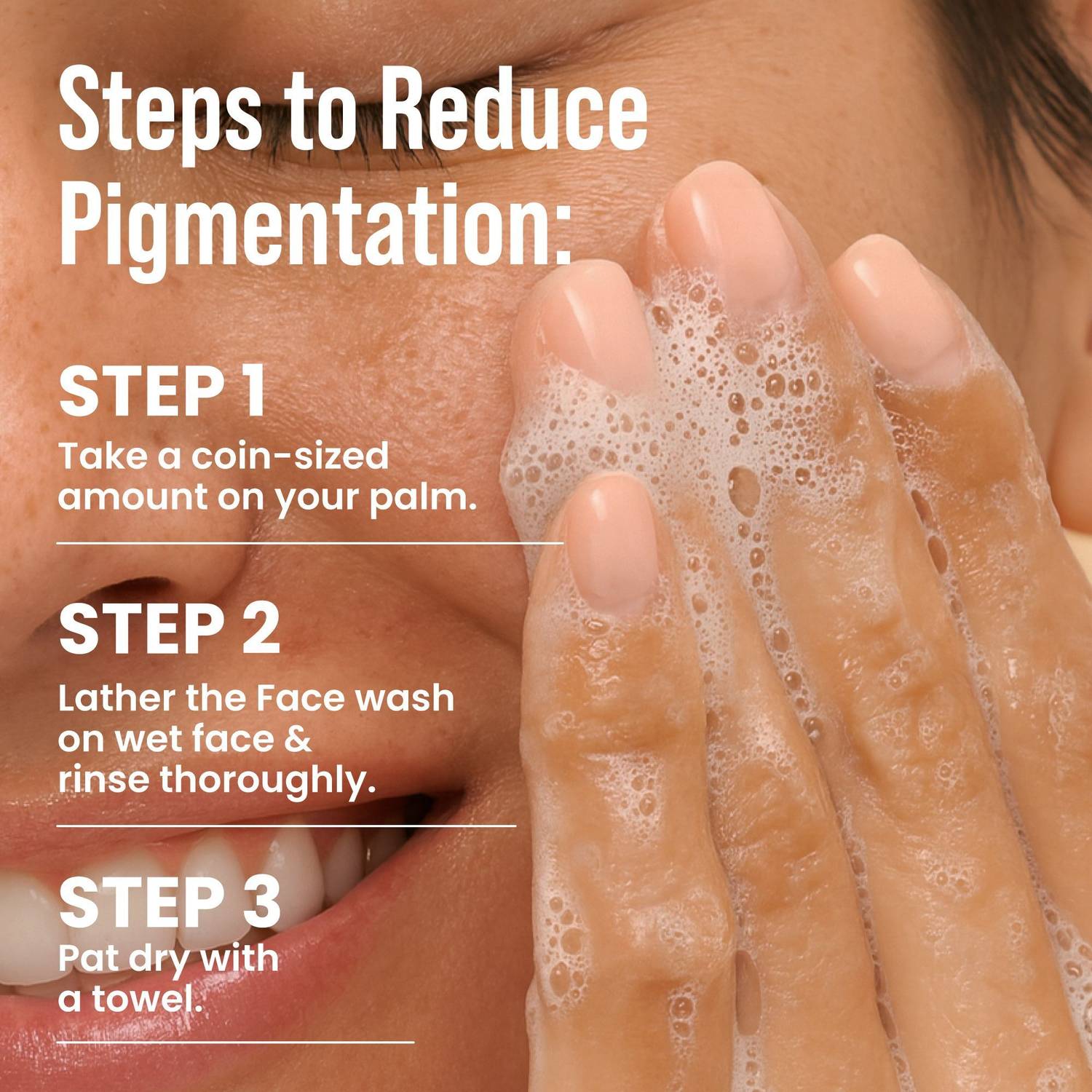 Ghar Skin Lightening Face Wash with Kojic Acid + Turmeric - Image 5
