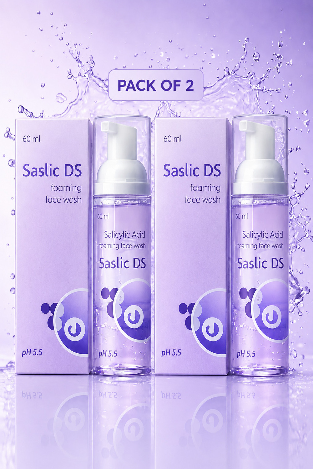 Image of Ringas SASLIC DS FACE FOAM Face Wash