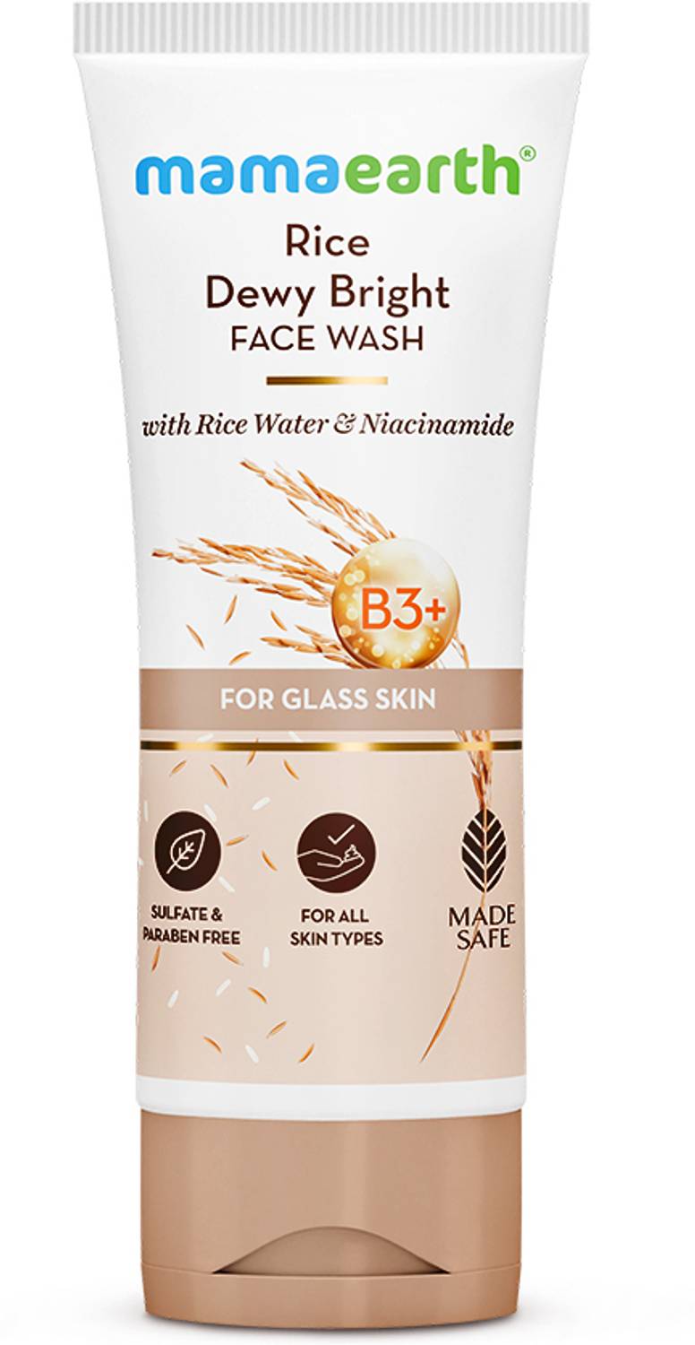 Mamaearth Rice Water & Niacinamide Face Wash (100ml)