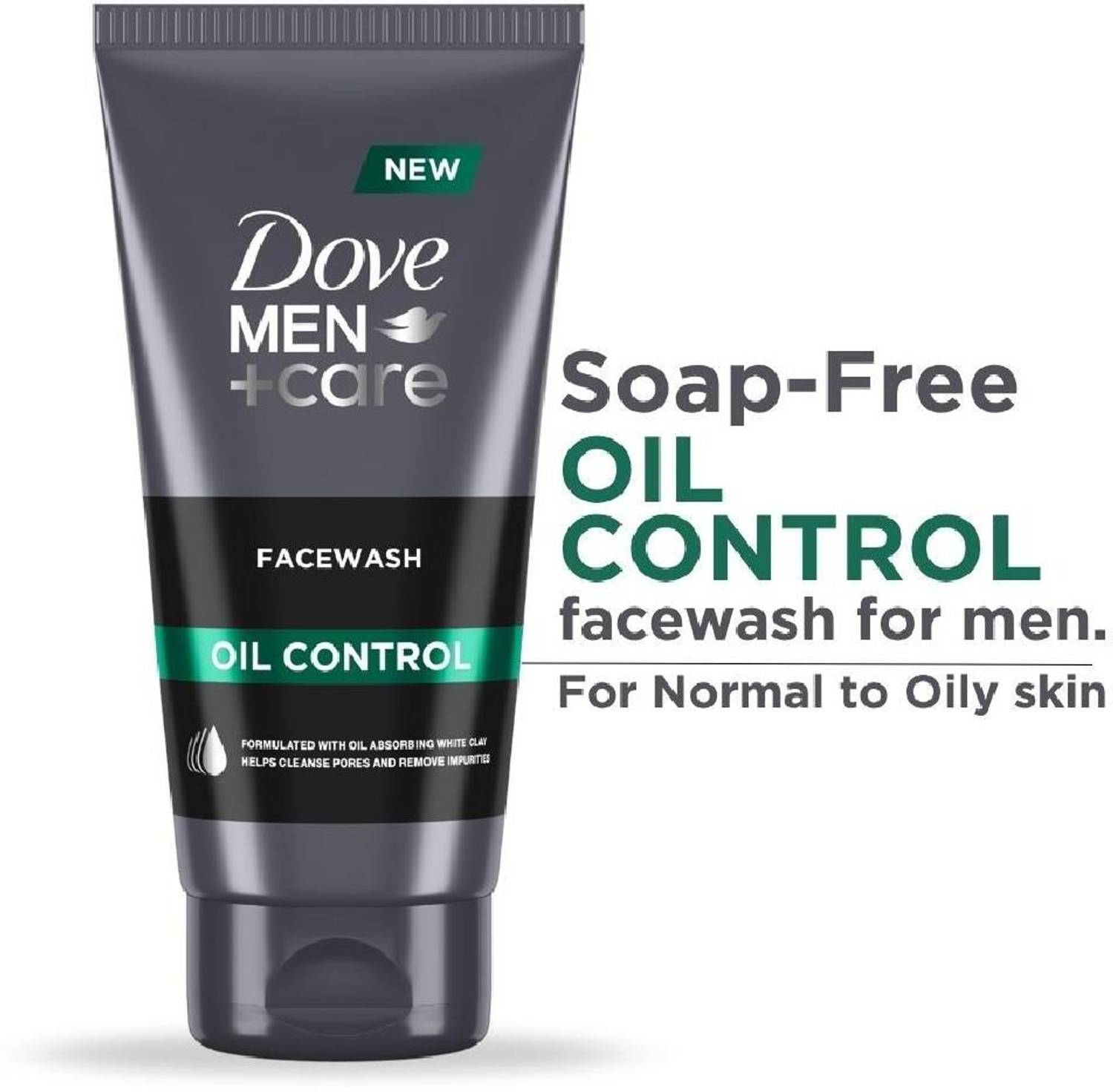 DOVE Men + Care Oil Control Face Wash 150ml - Image 2