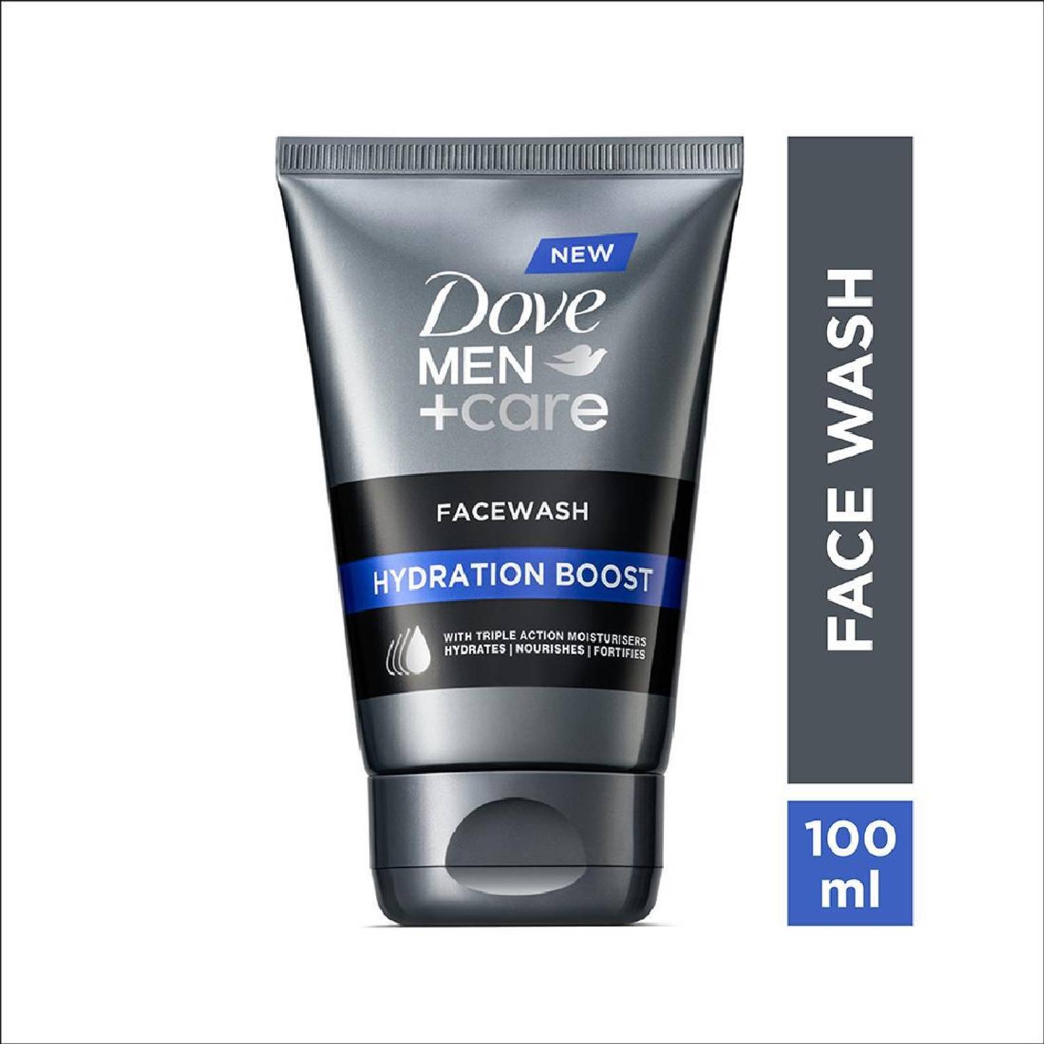 DOVE Men+care Hydration Boost 100ml Face Wash - Image 1