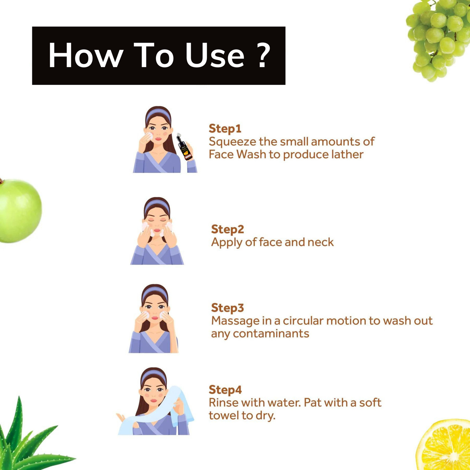 Image of Phillauri Vita Glow Facial Cleanser your skin with the power of Vitamin C Face Wash