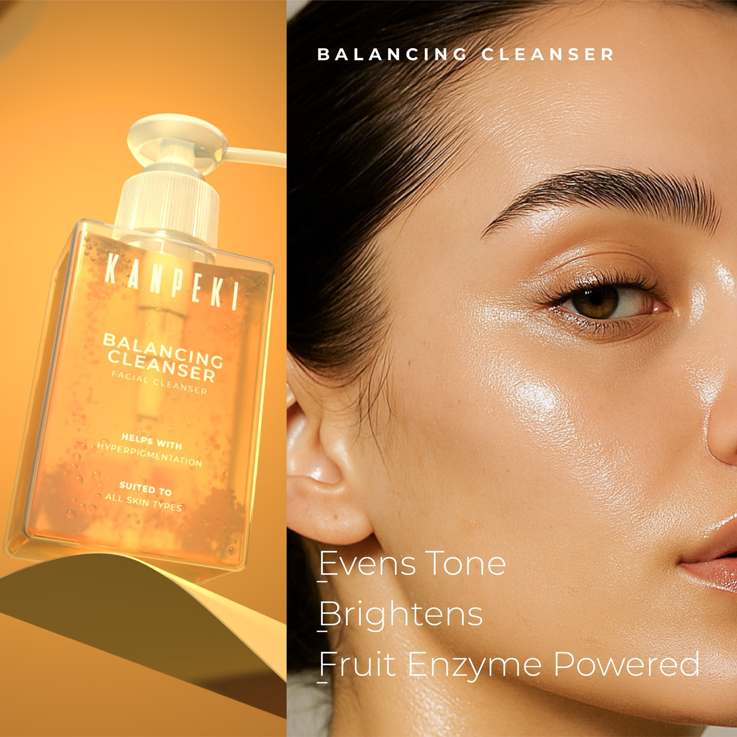 Image of Kanpeki Balancing CleanserFacial CleanserReduces HyperpigmentationAll Skin Types Face Wash