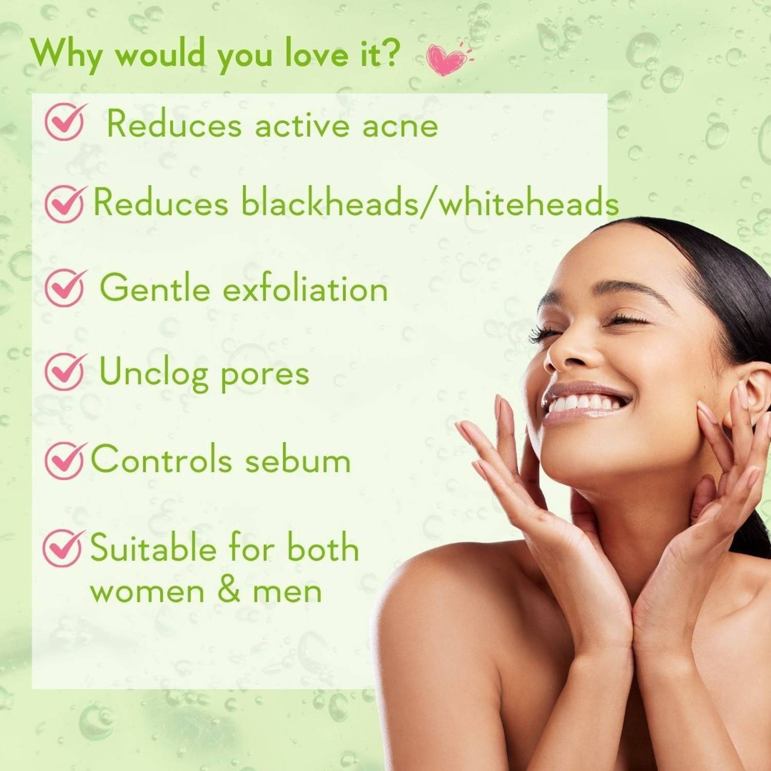 WishCare 2% Salicylic Acid Acne Control Face Wash - Image 5