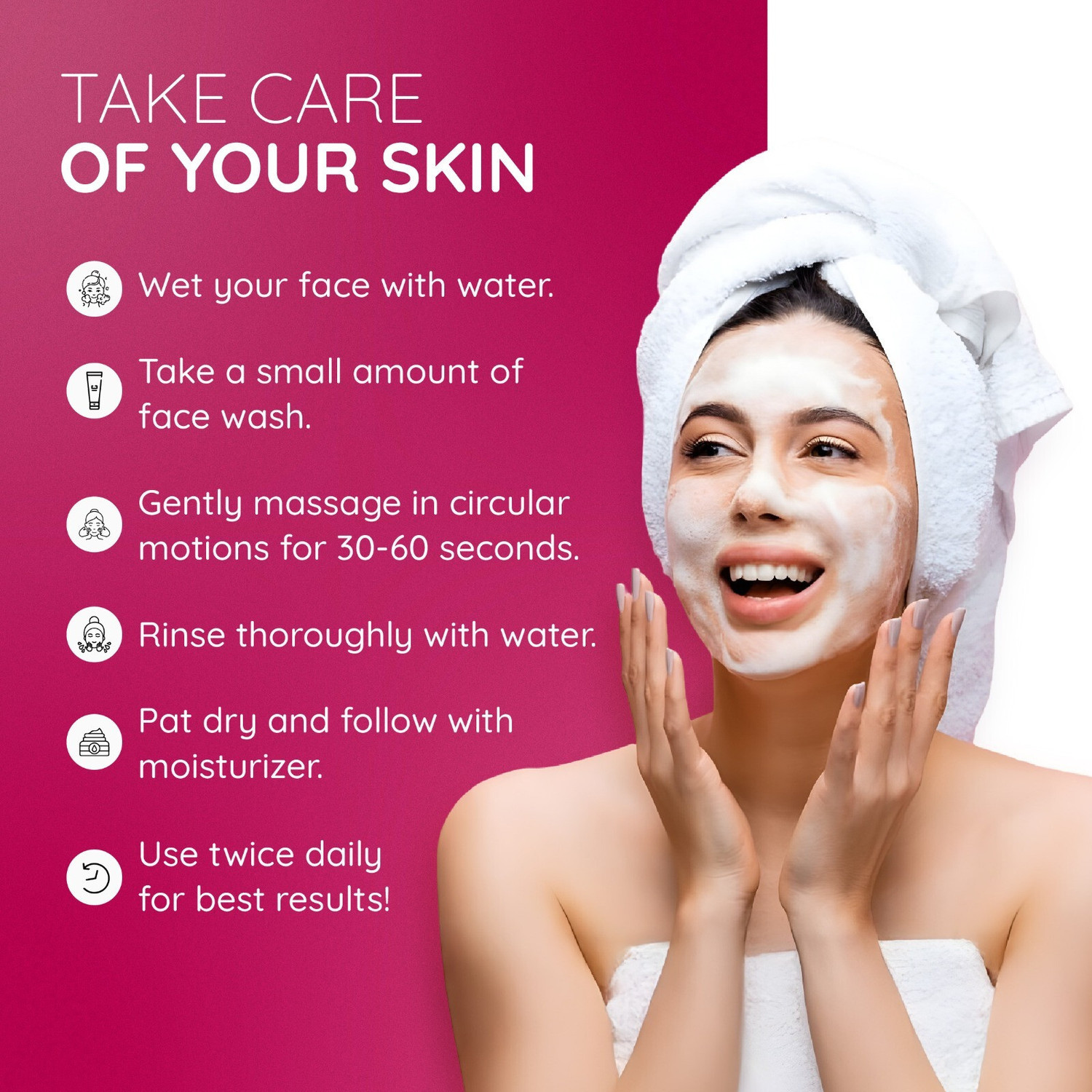 Image of you ess Skin Whitening Face Wash