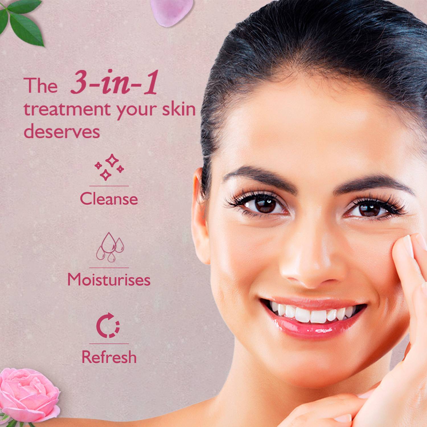 Dabur Gulabari Rose Glow Face Cleanser - Image 5