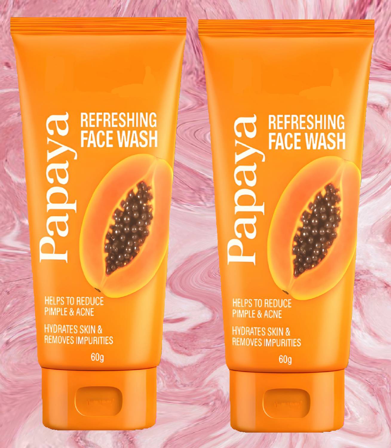 Adore Beauty Papaya For Women/Men | Brightening and Glowing Skin | Removes Pigmentation and Dark Spots | For All Skin Types ,..,/ Face Wash
