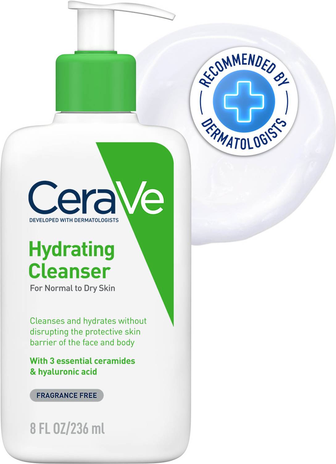CeraVe Hydrating Cleanser for Dry Skin 236 ml