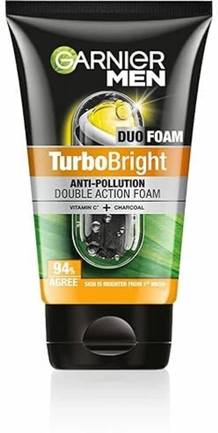 Garnier Men Brightening & Anti-Pollution Face Wash - Image 1
