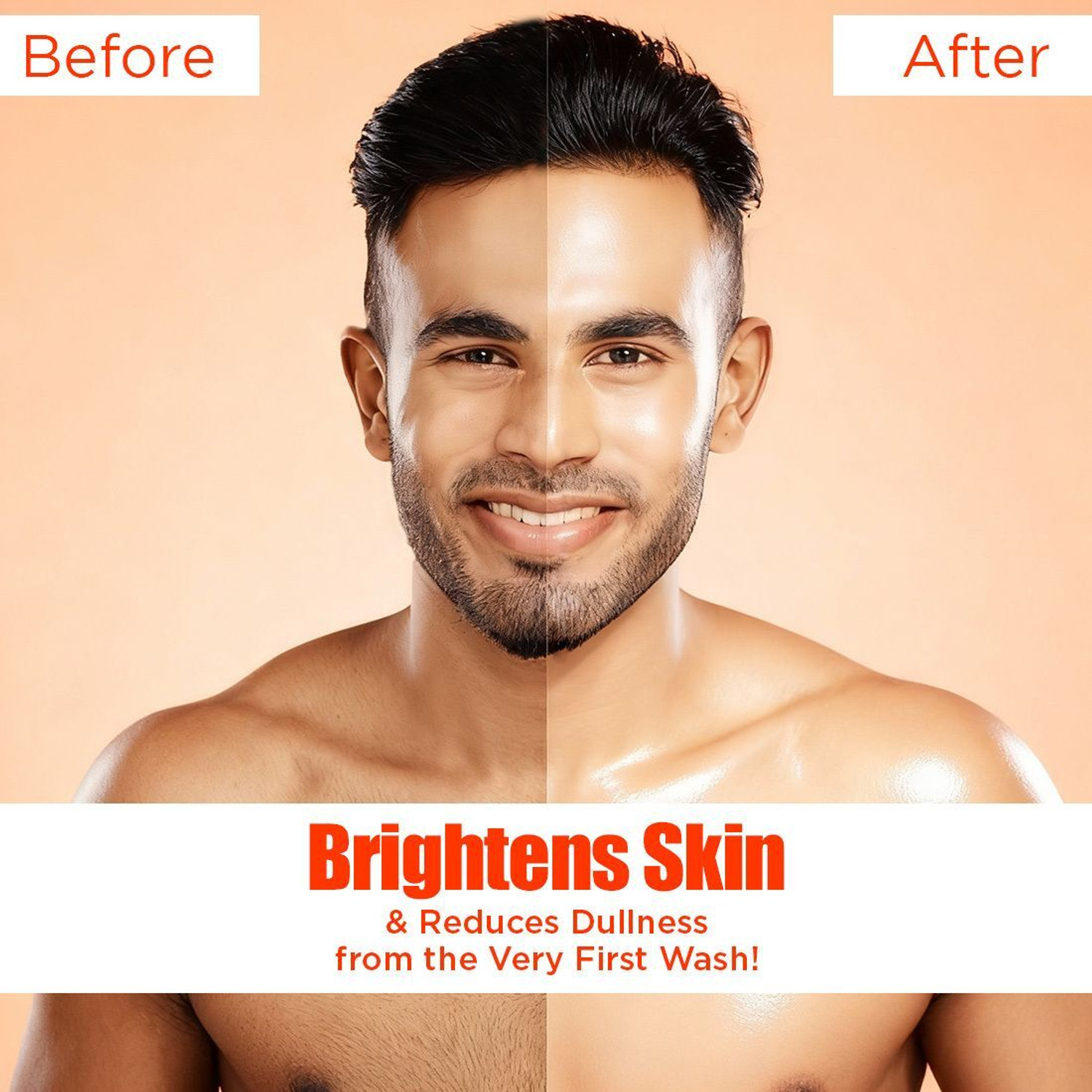 Image of THE MAN COMPANY Vitamin C + Niacinamide Skin Brightening Vitamin C for Men Face Wash
