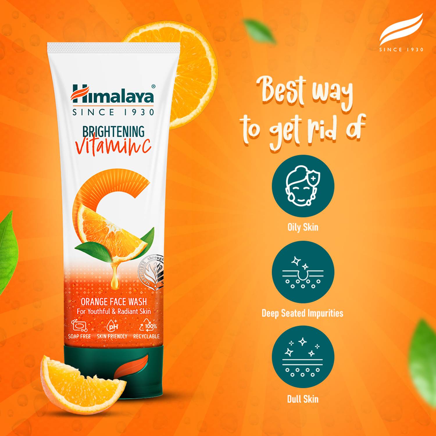 Himalaya Brightening Vitamin C Face Wash 100ml - Image 5
