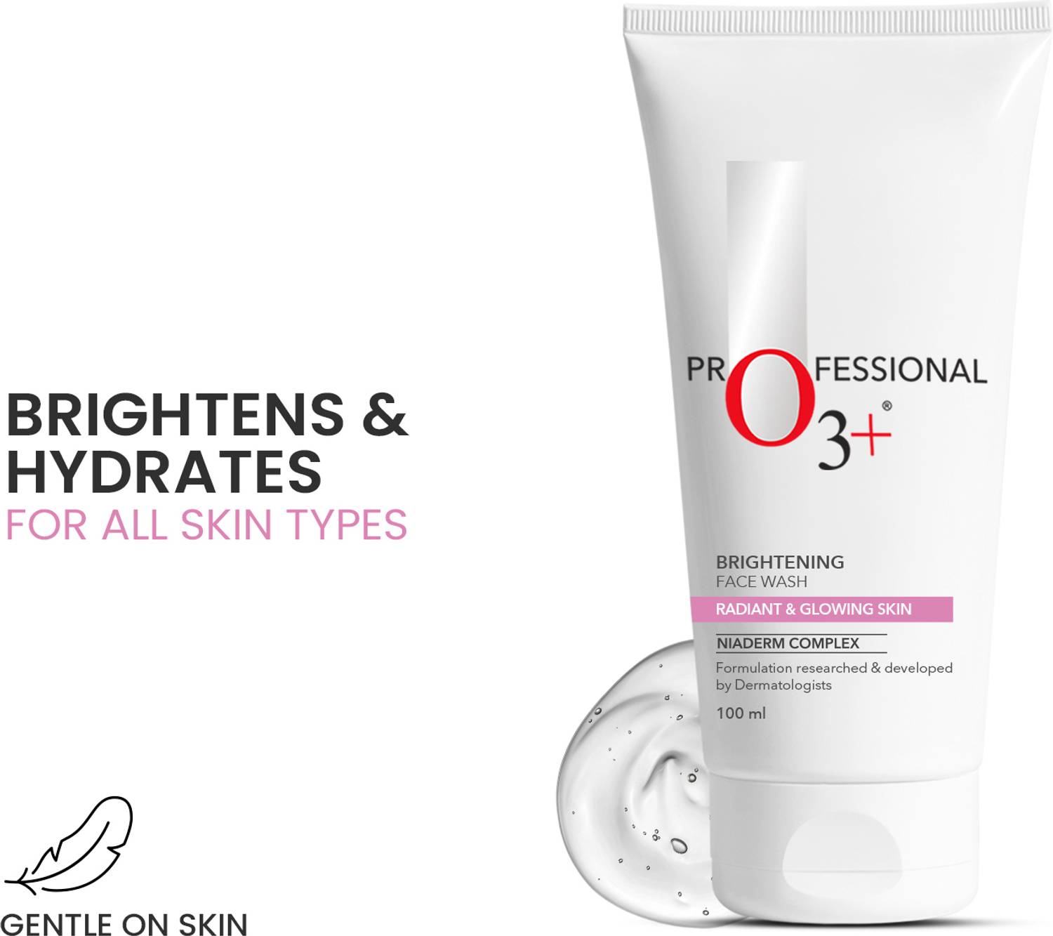 O3+ Brightening For Men & Women Face Wash