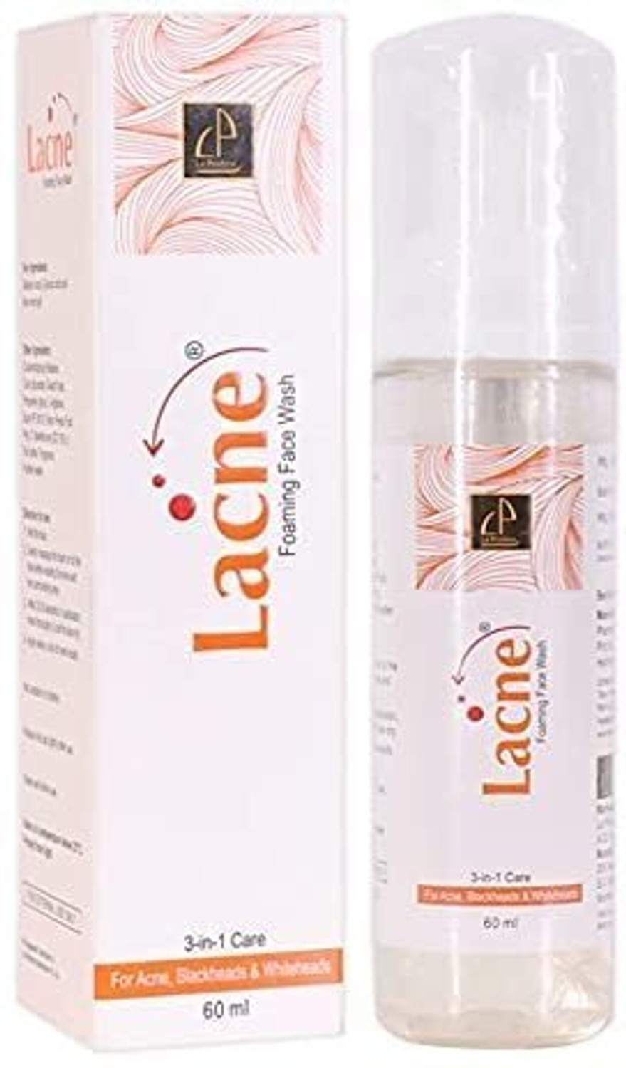Lacne Foaming Facewash | For Acne, Blackheads & Whiteheads Face Wash