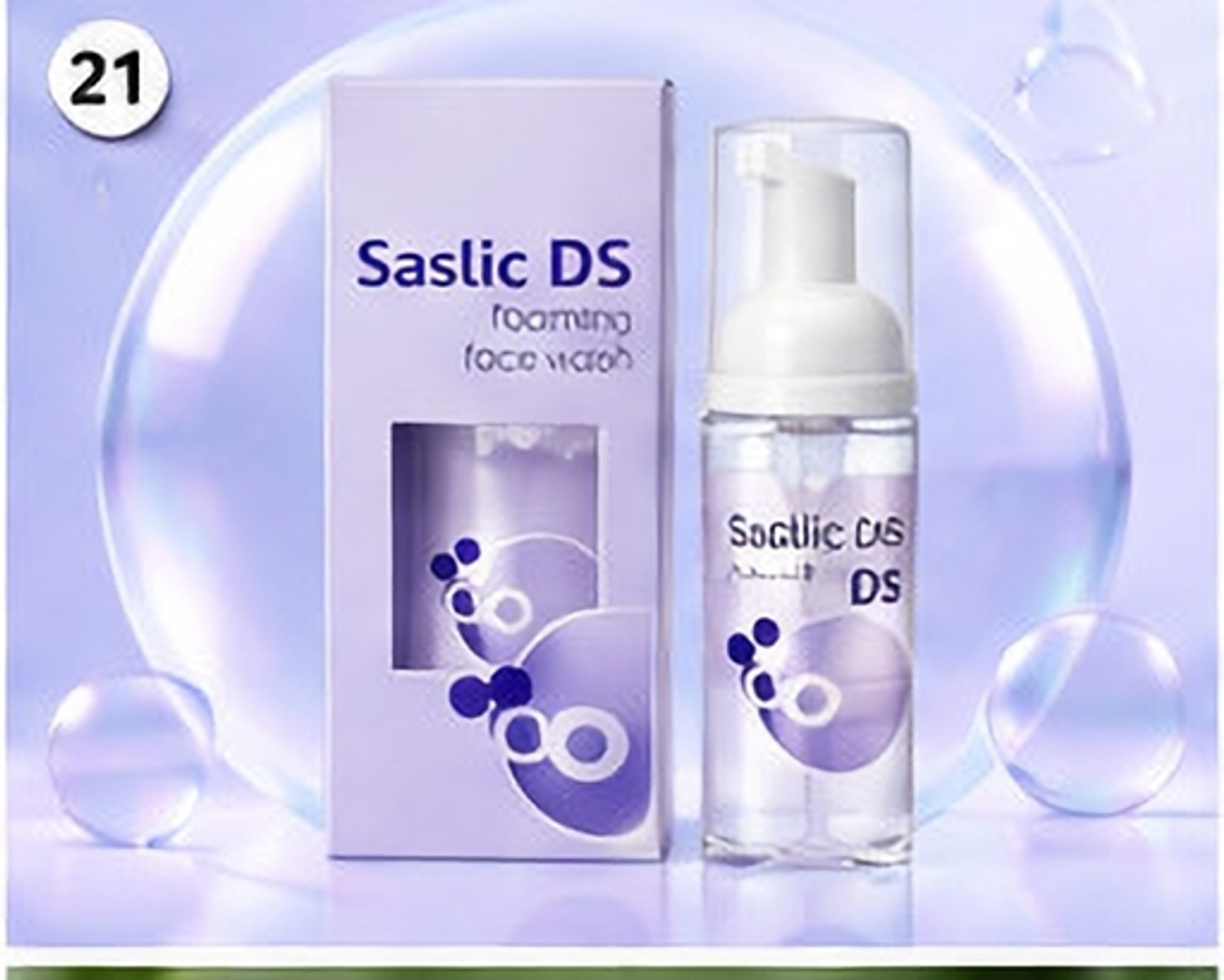 Image of saslic ds | Advanced Foaming Facial Cleansing Formula | Face Wash