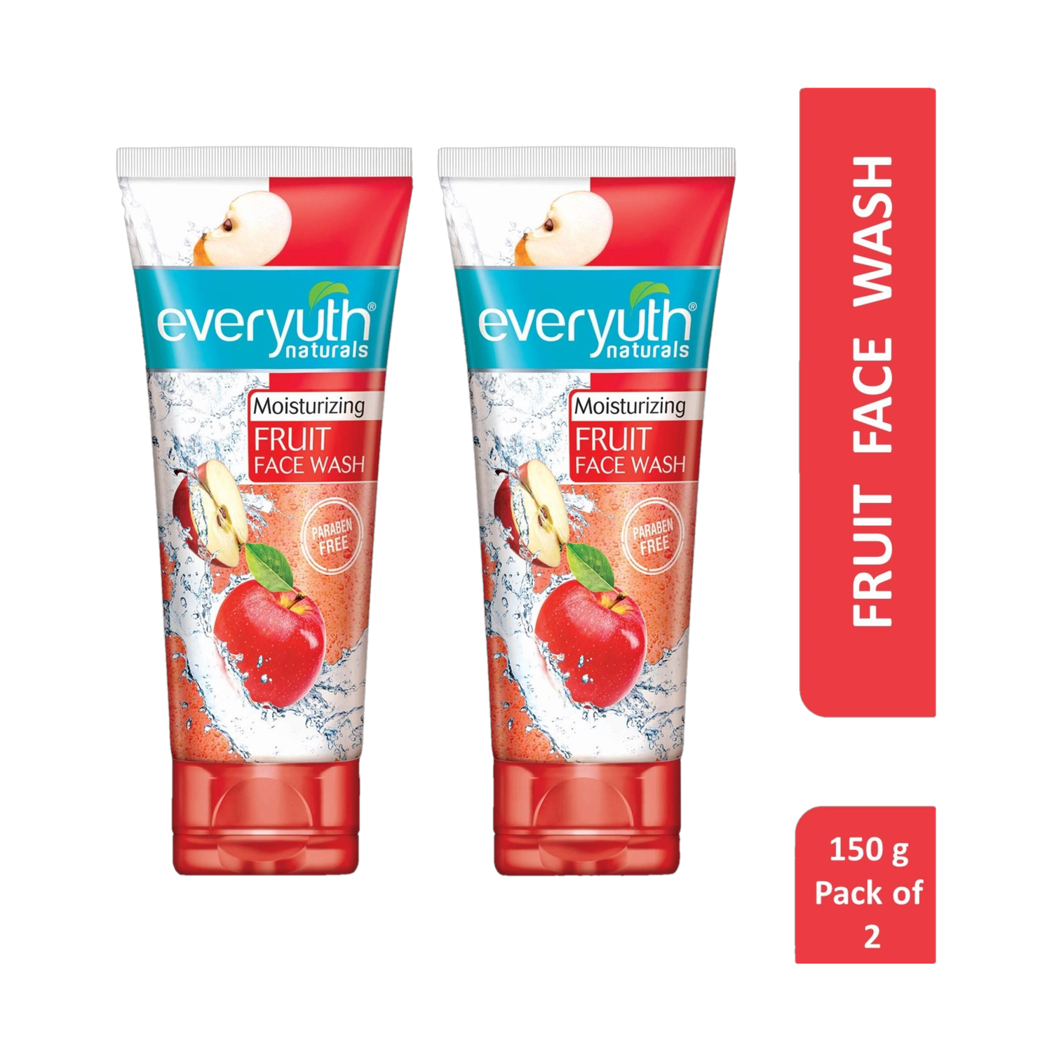 Everyuth Naturals Moisturizing Fruit Refreshing Gel Face Wash