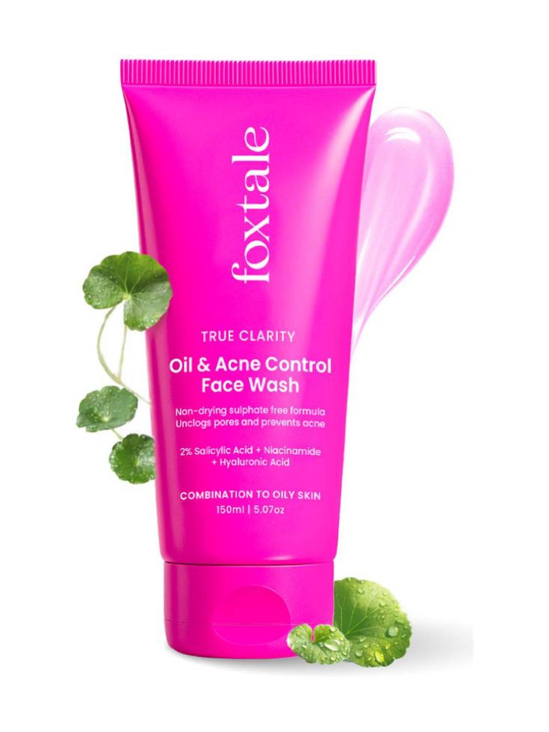 Foxtale Anti-Acne Face Wash 100ml - Image 1
