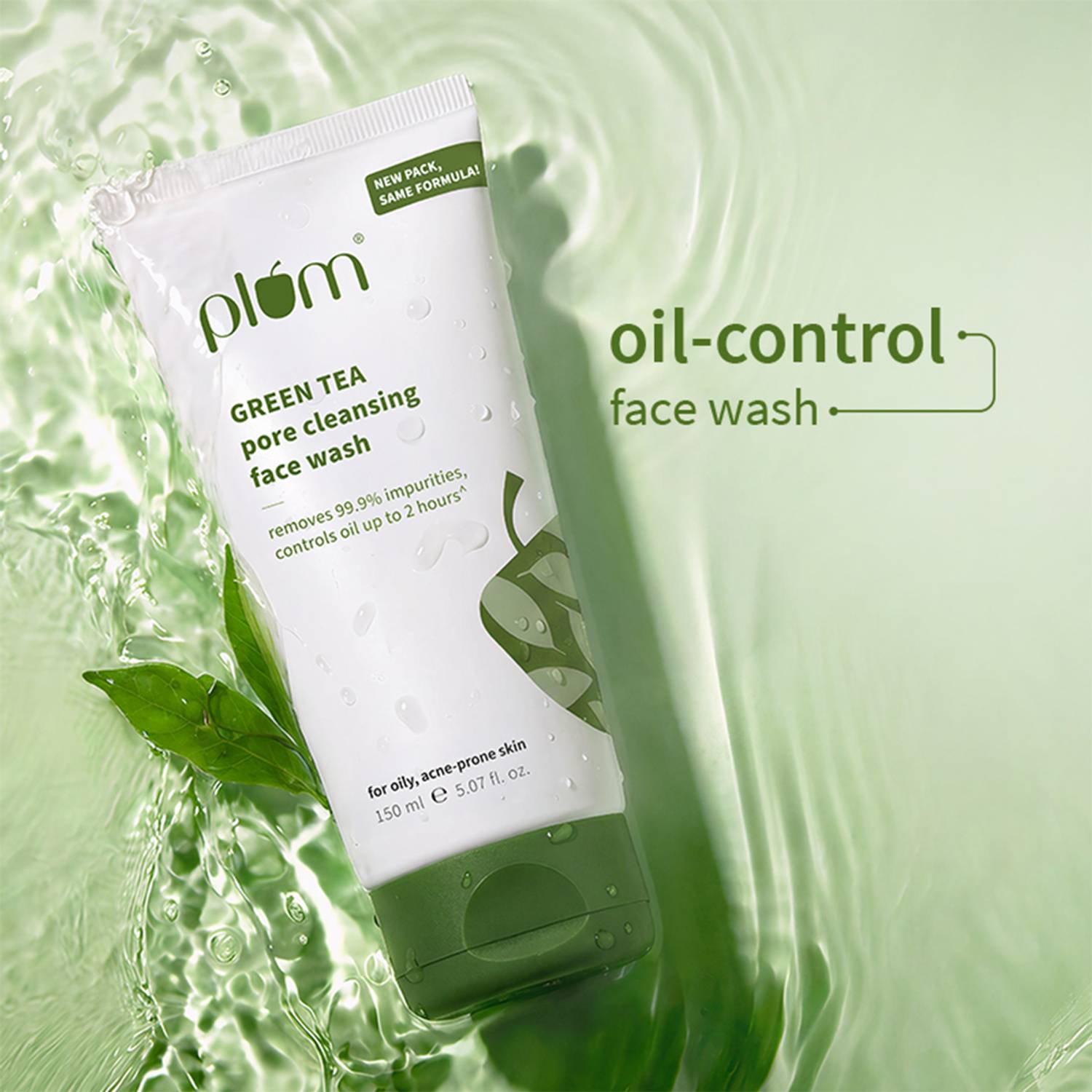 Plum Green Tea Pore Cleansing Face Wash 50ml - Image 1