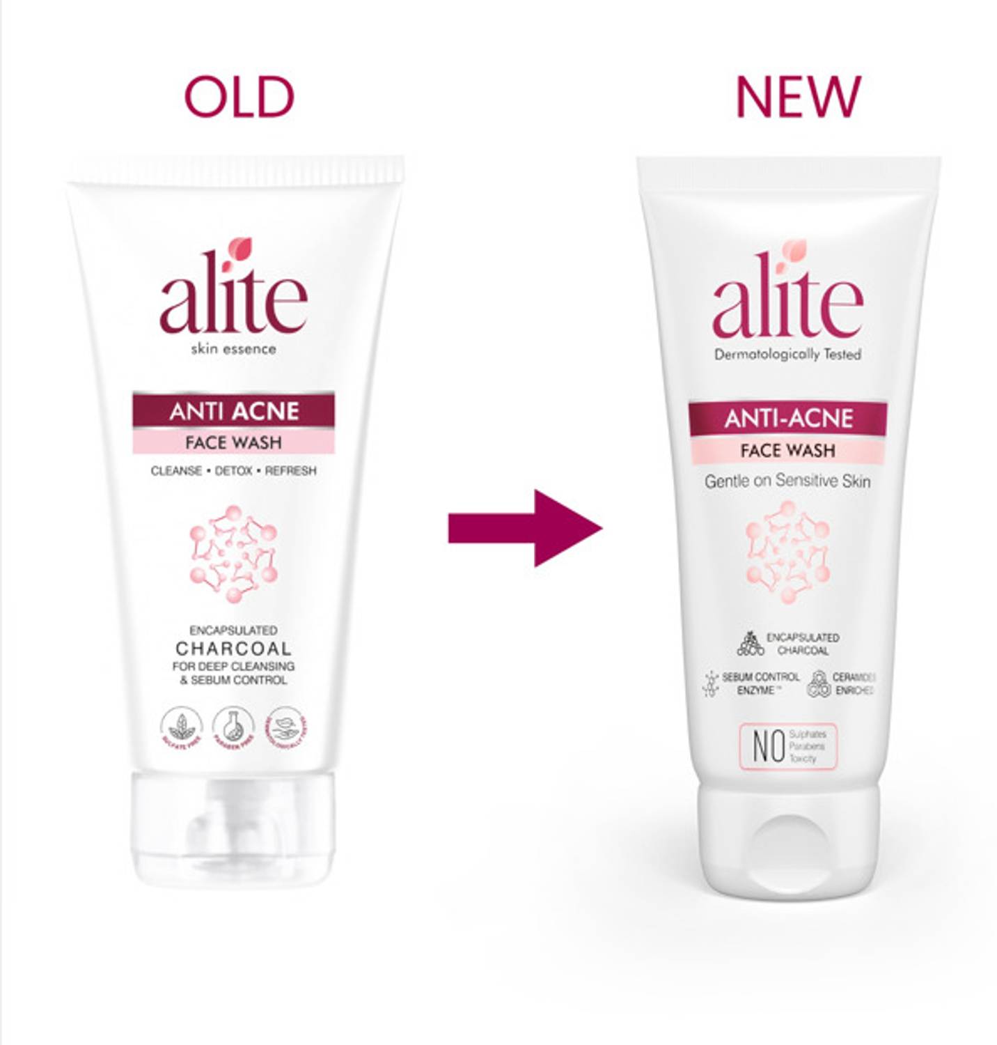 alite Anti-Acne 5-in-1 Charcoal Face Wash - Image 3