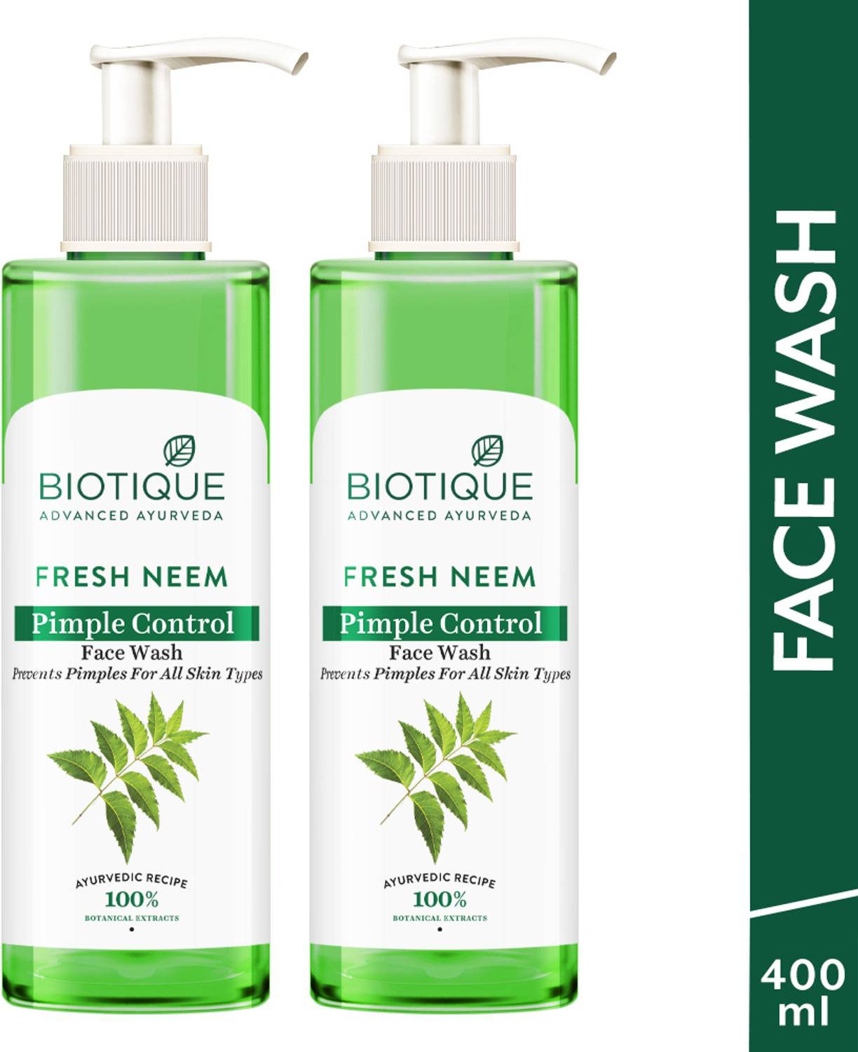 BIOTIQUE Fresh Neem Pimple Control Face Wash