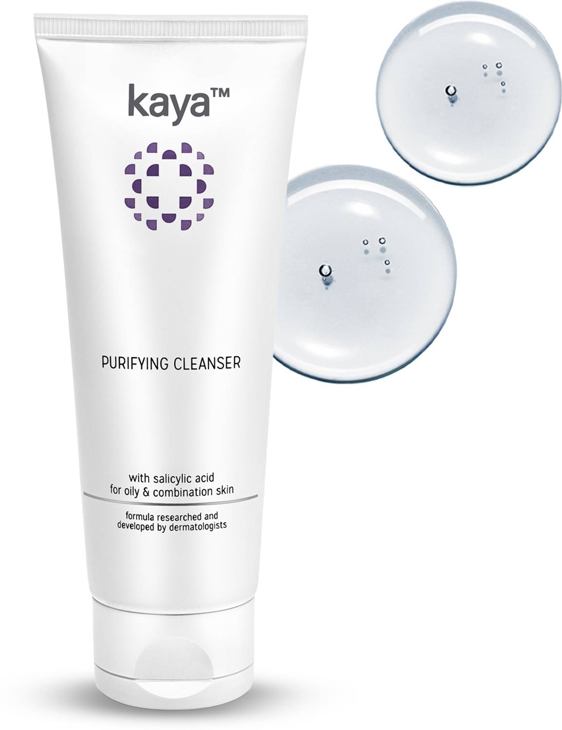 KAYA Acne Care Purifying Cleanser Salicylic Acid Reduces Acne & Pimples Face Wash