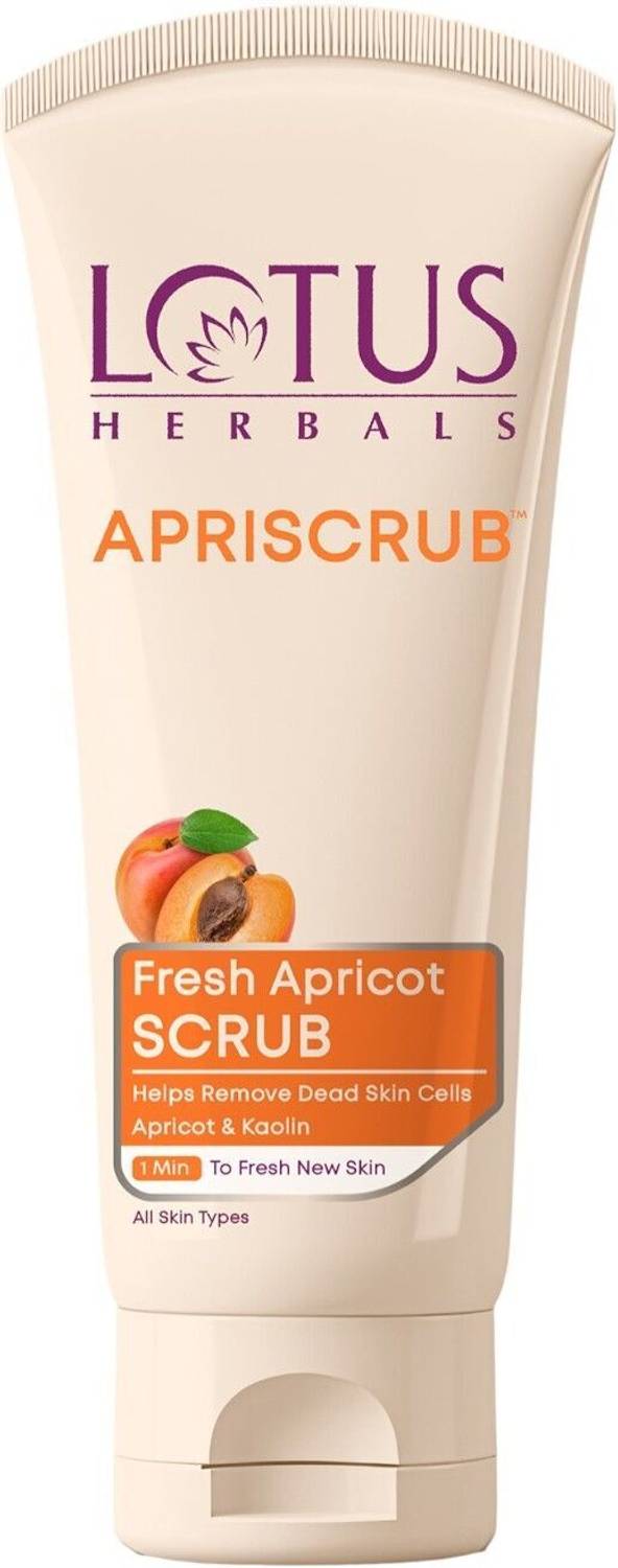 LOTUS Herbals Apriscrub 100 G Face Wash (100 g)