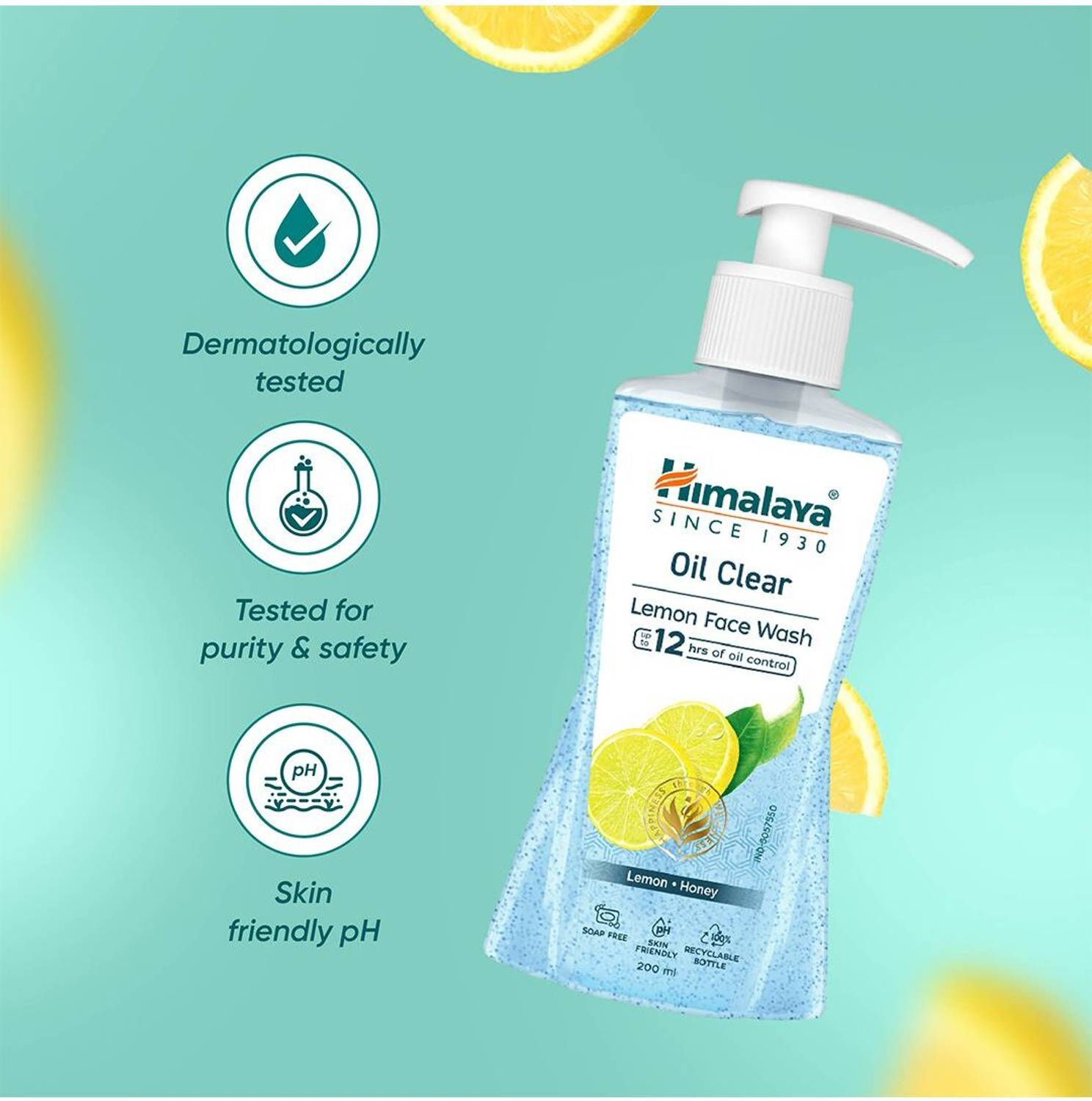 Himalaya Oil Clear Lemon Face Wash 150 ml - Image 3