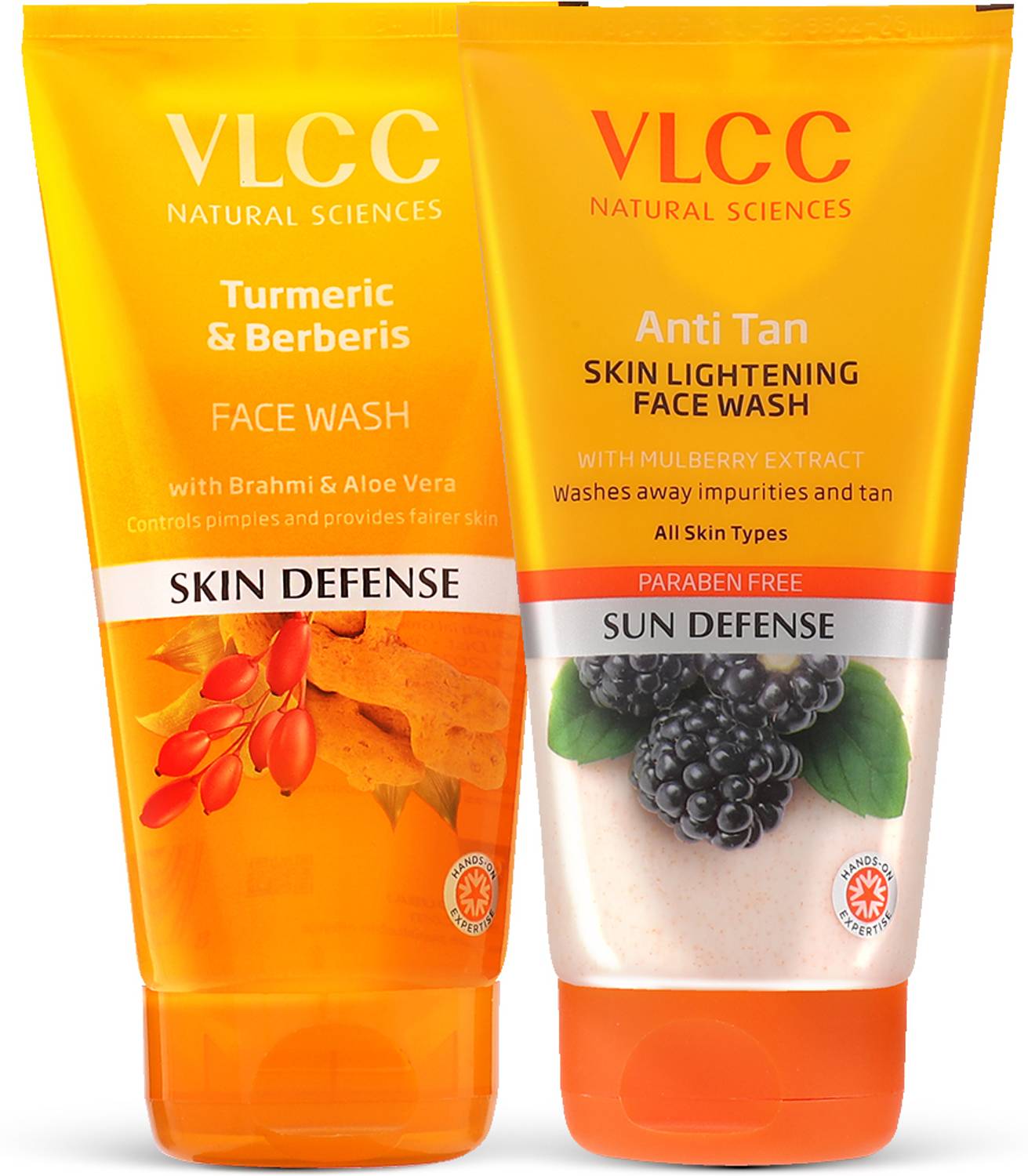 VLCC Turmeric & Berberis & Anti Tan Skin Lightening Face Wash