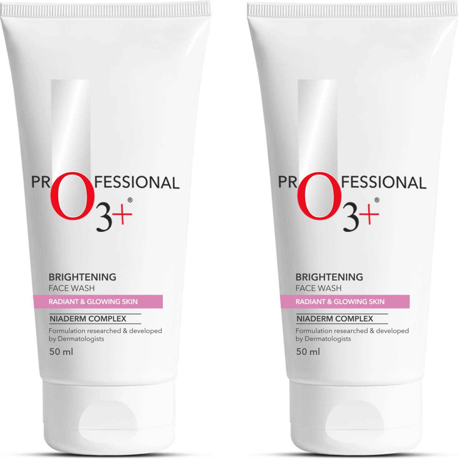 O3+ Brightening For Men & Women (Pack of 2) Face Wash