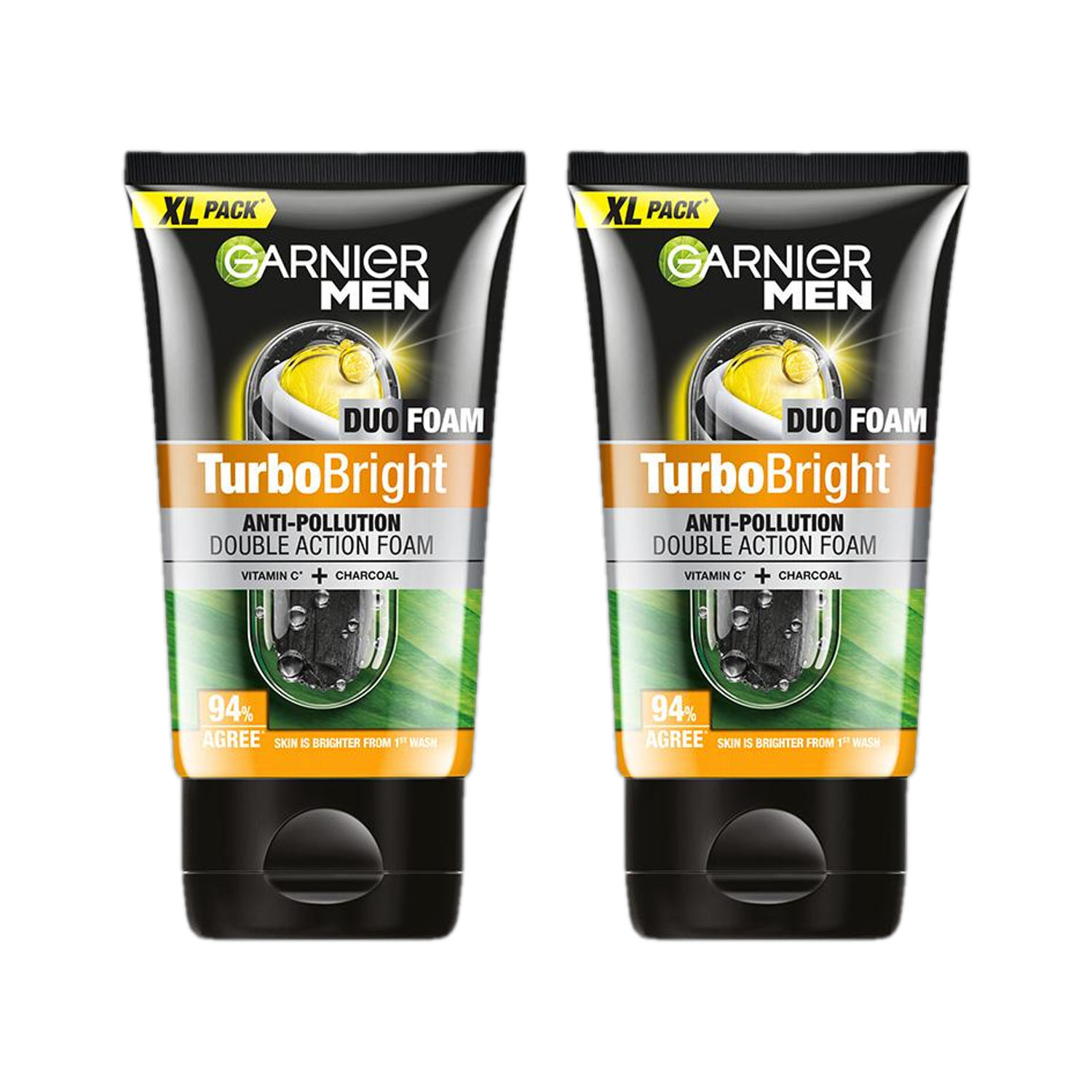 Garnier Men Turbo Bright Anti-Pollution Face Wash