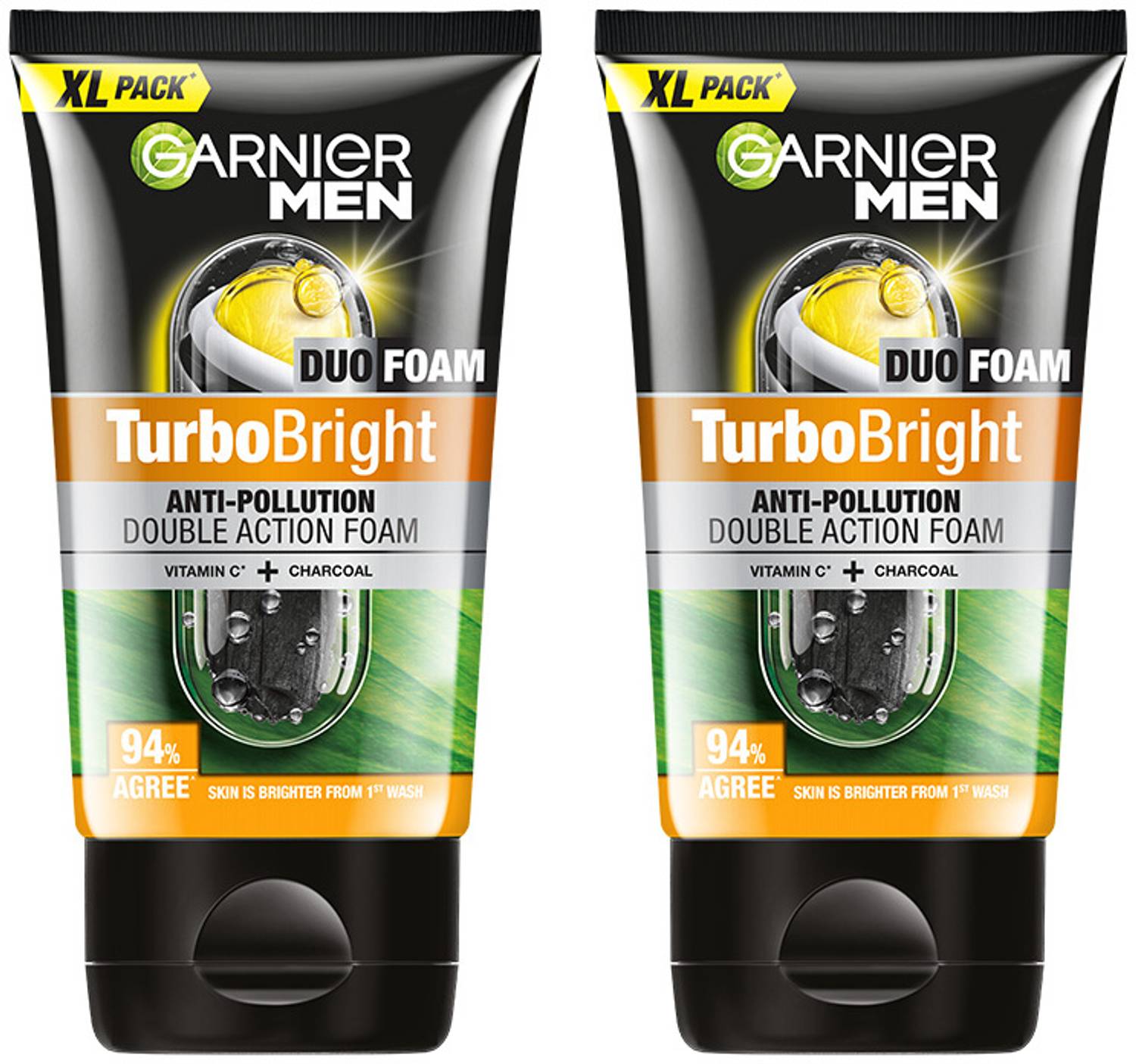 Garnier Men Turbo Bright Anti-Pollution Face Wash - Image 1