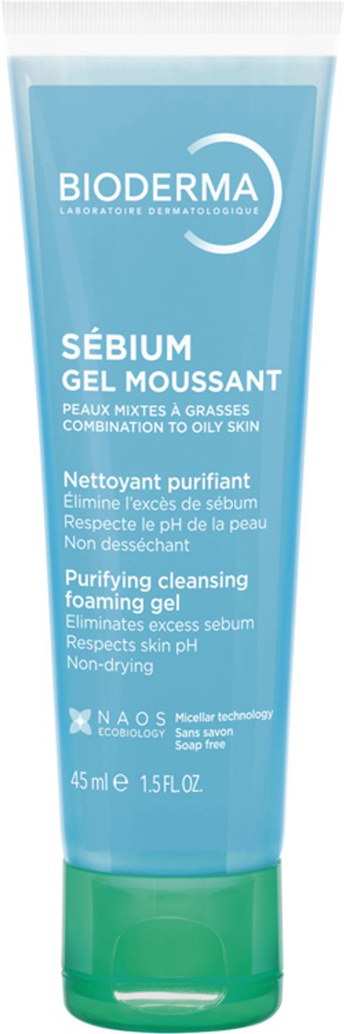 BIODERMA Face And Body Wash Moussant Purifying Cleansing Gel - Image 1