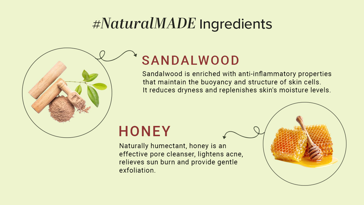 Image of KHADI NATURAL Sandalwood & Honey Face Wash