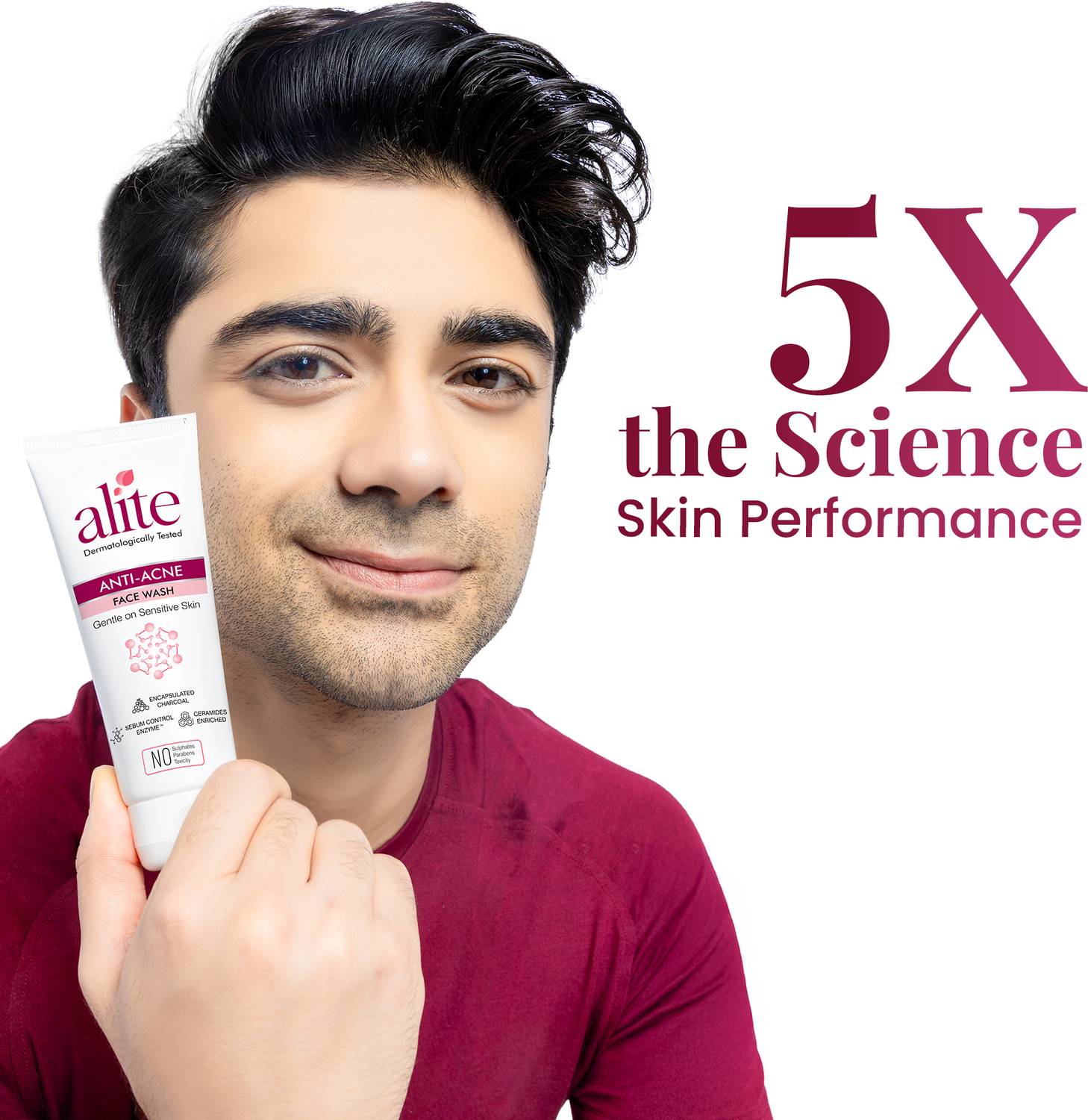 alite Anti-Acne 5-in-1 Charcoal Face Wash - Image 5