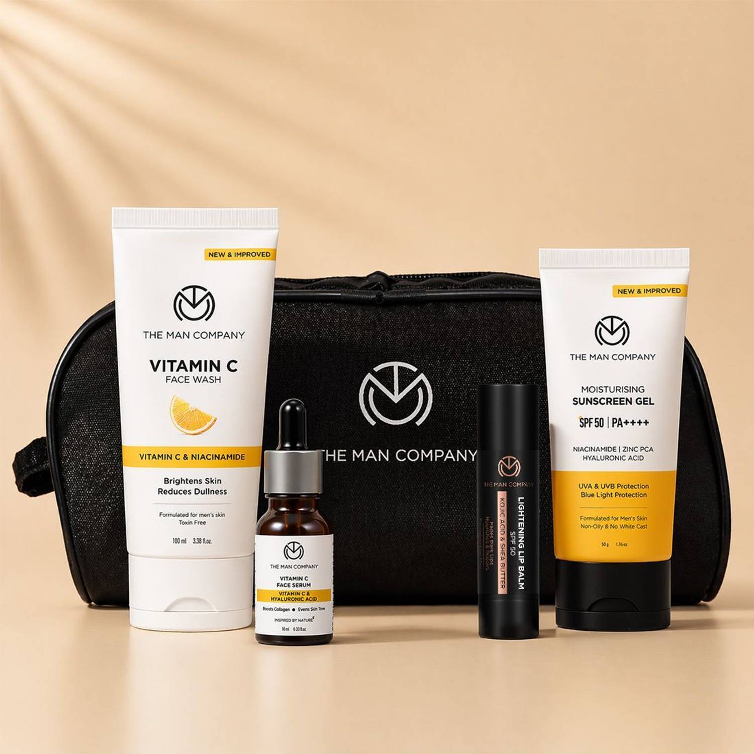 THE MAN COMPANY Glowing Everyday Skincare Regimen for Men - Image 1